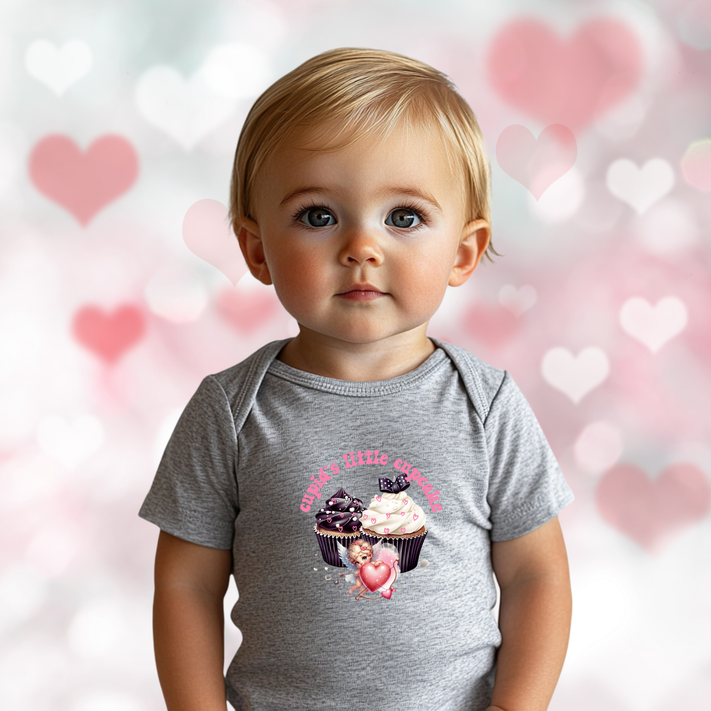 Cupid’s Little Cupcake Infant Short Sleeve Onesie