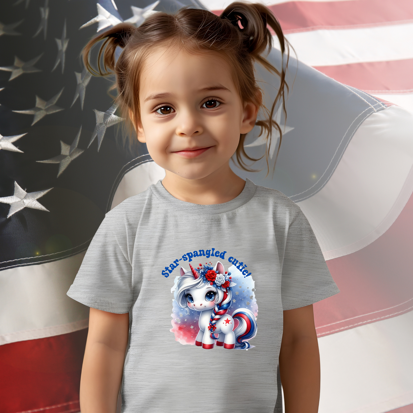 Star-Spangled Cutie Toddler T-Shirt