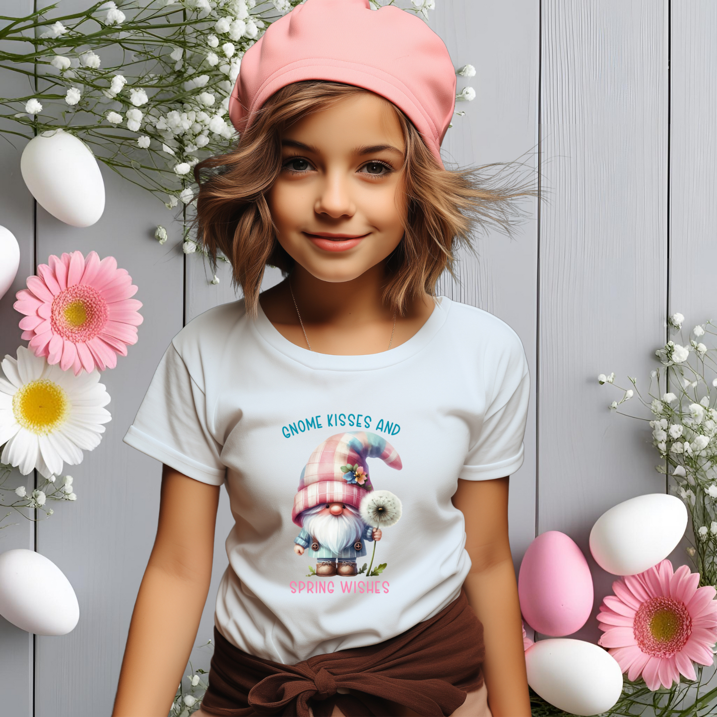Gnome Kisses Kid's T-Shirt