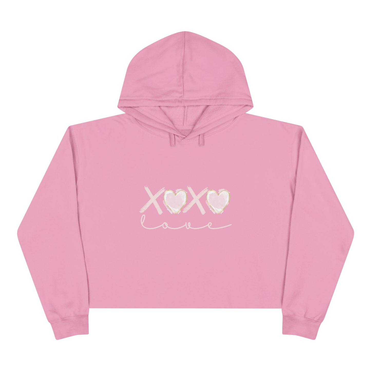 XO Love Crop Hoodie
