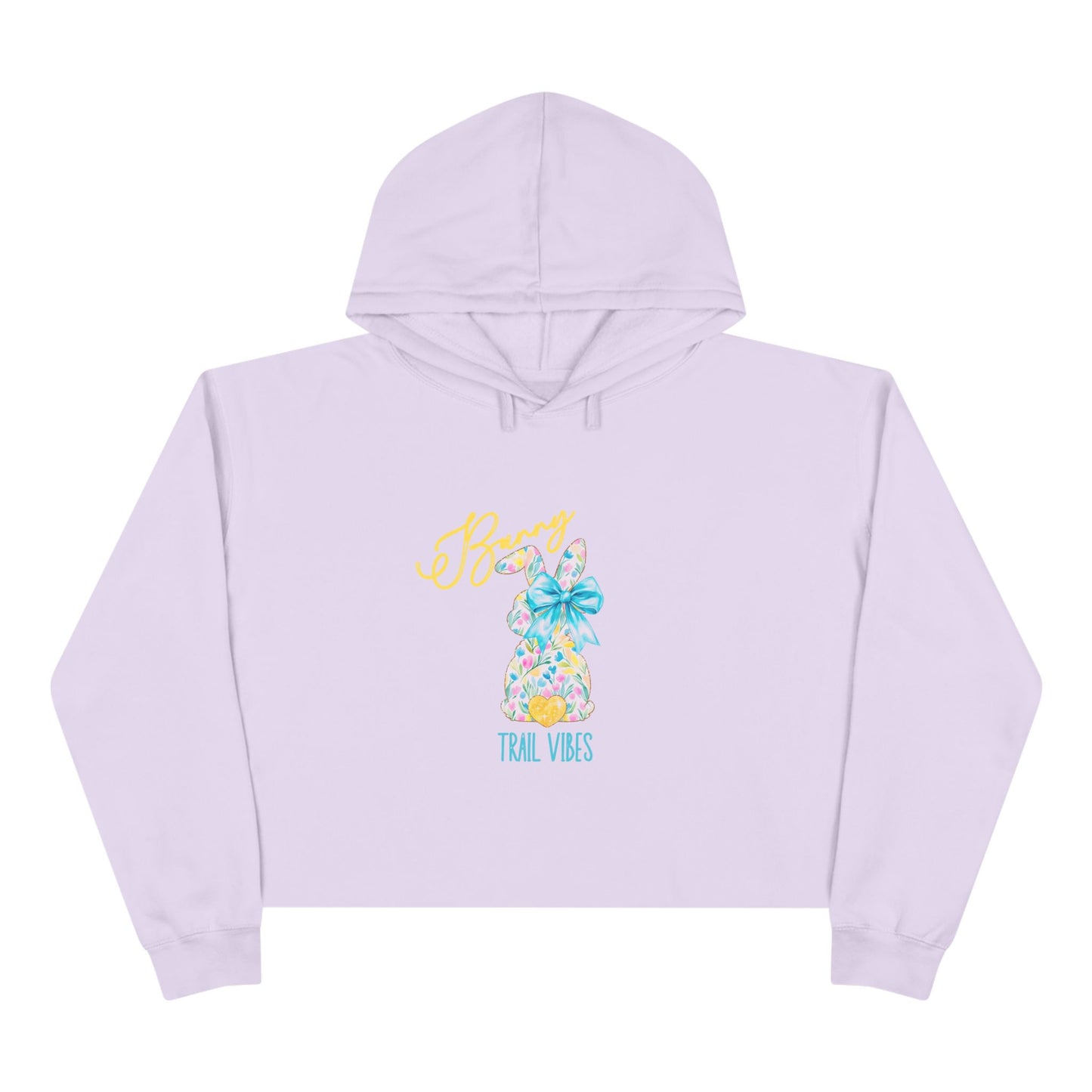 Bunny Trail Vibes Crop Hoodie