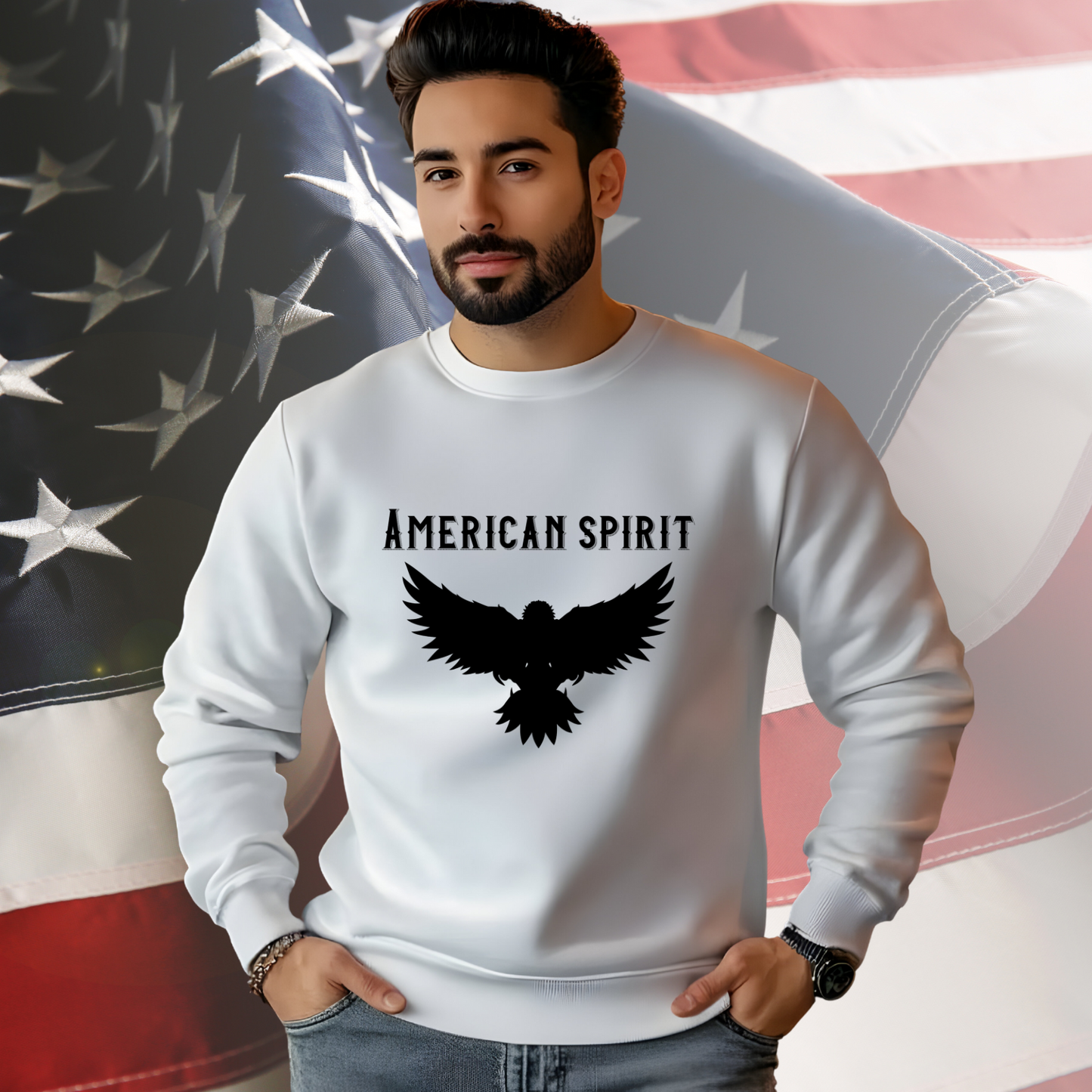 American Spirit Crewneck Sweatshirt