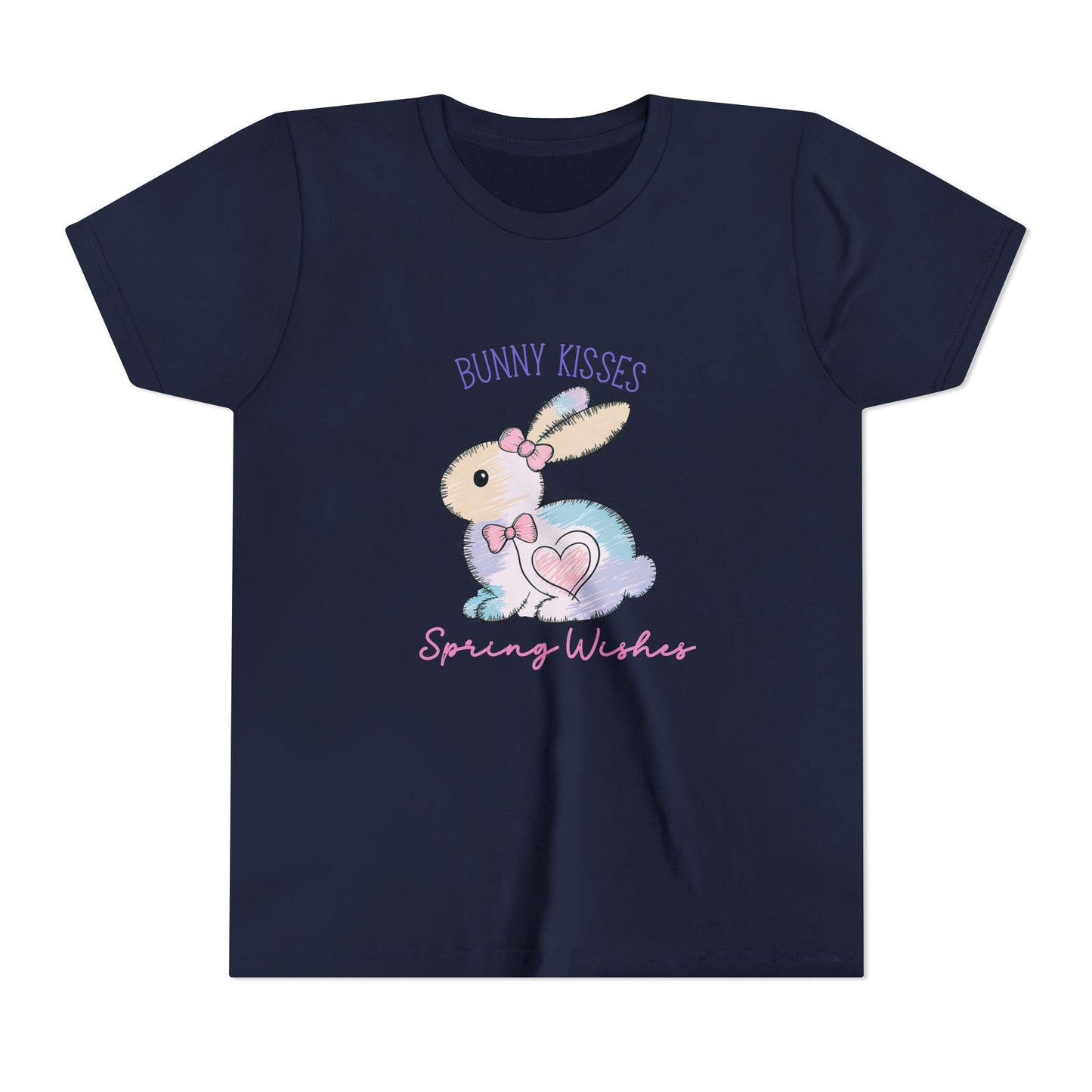 Bunny Kisses, Spring Wishes Kid's T-Shirt
