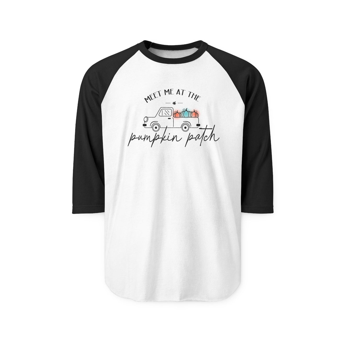 Meet Me At The Pumpkin Patch Baseball Tee