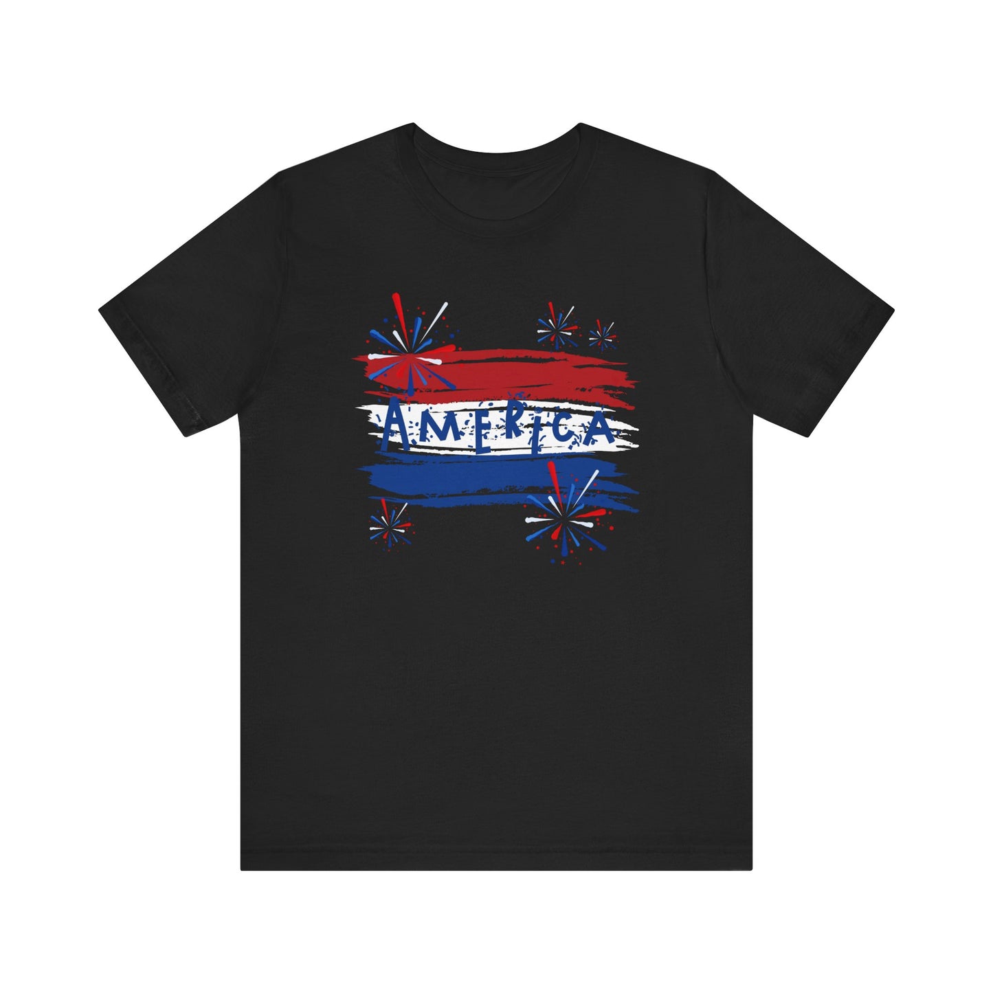 America Firework Burst T-Shirt