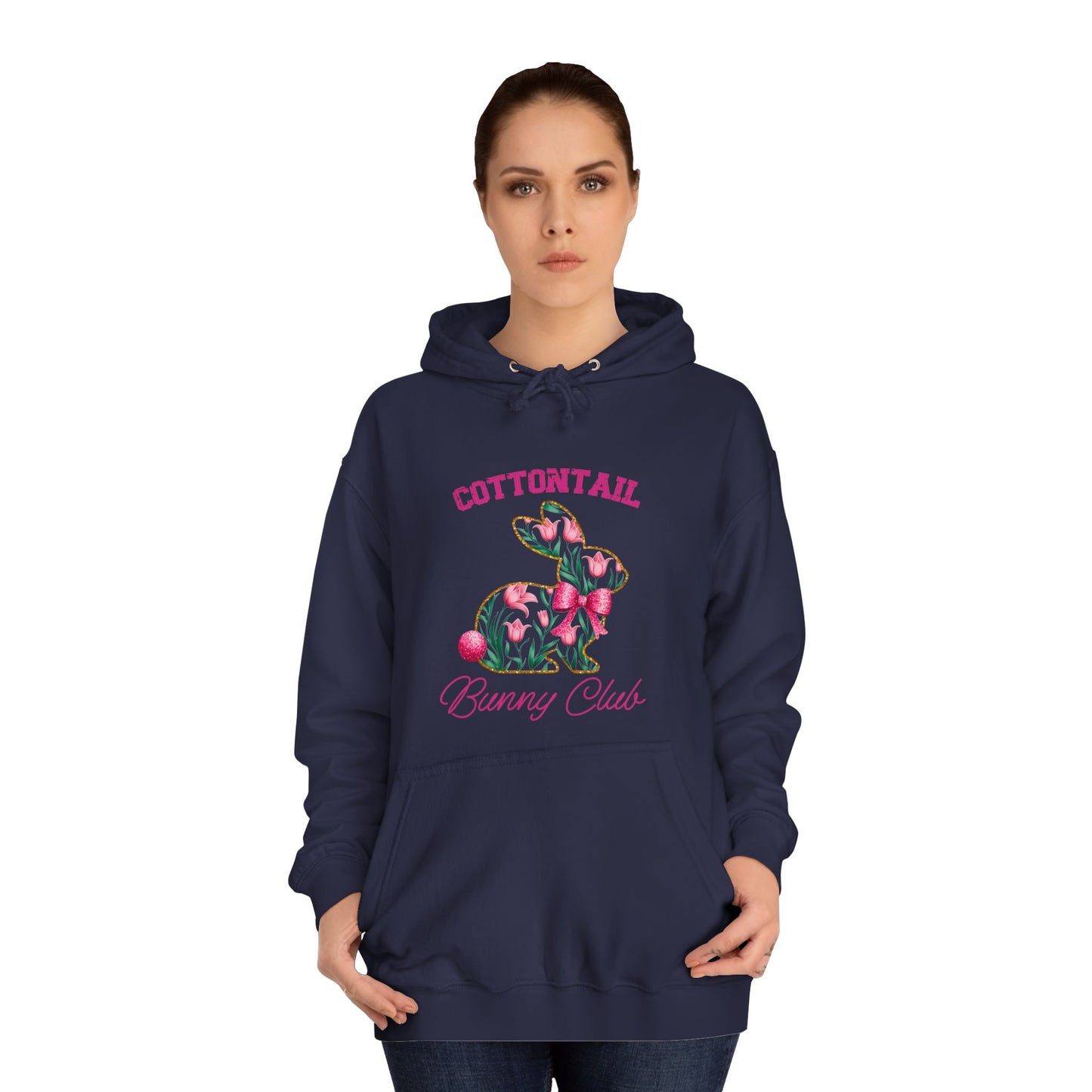 Cottontail Bunny Club Pullover Hoodie