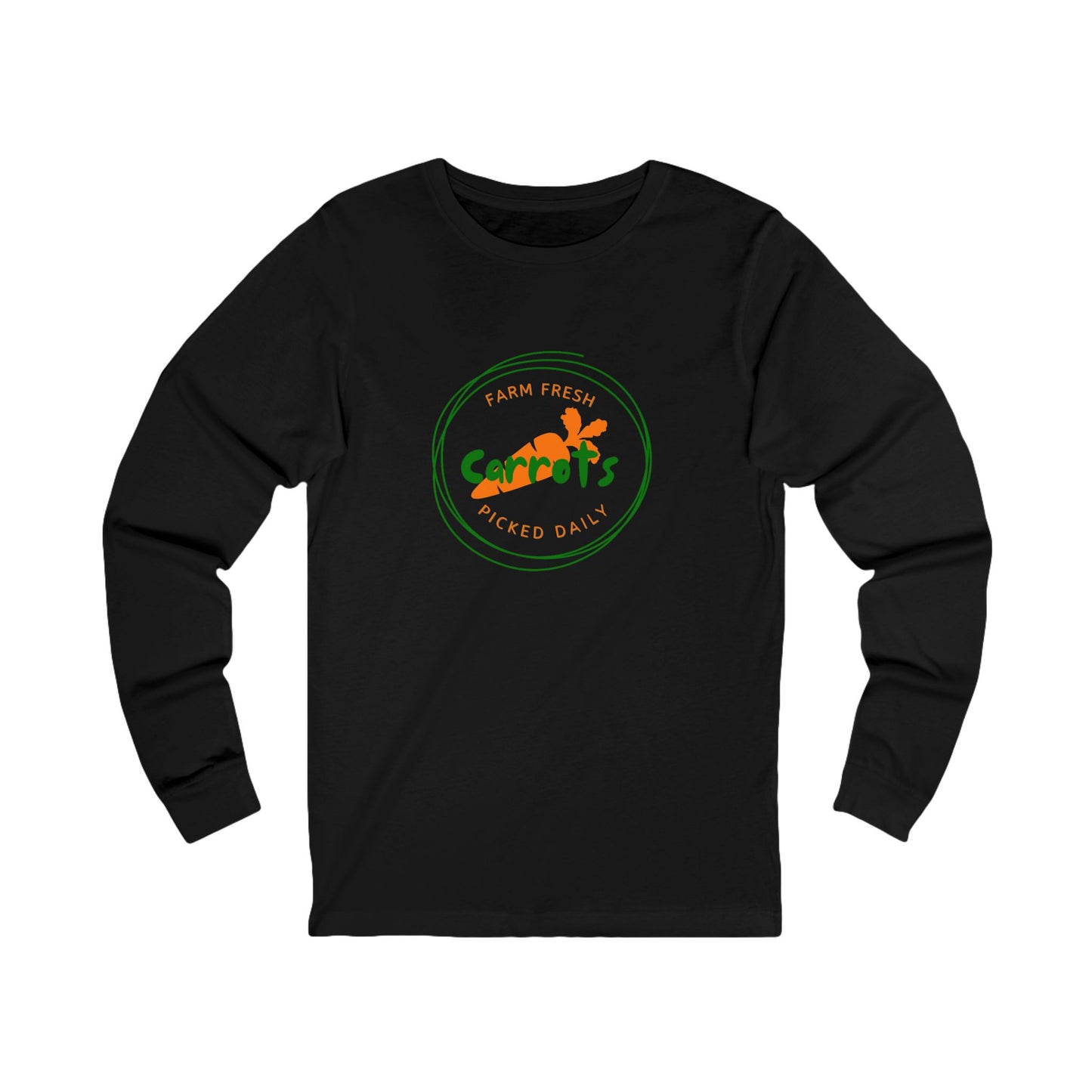 Fresh Carrots Long Sleeve Tee