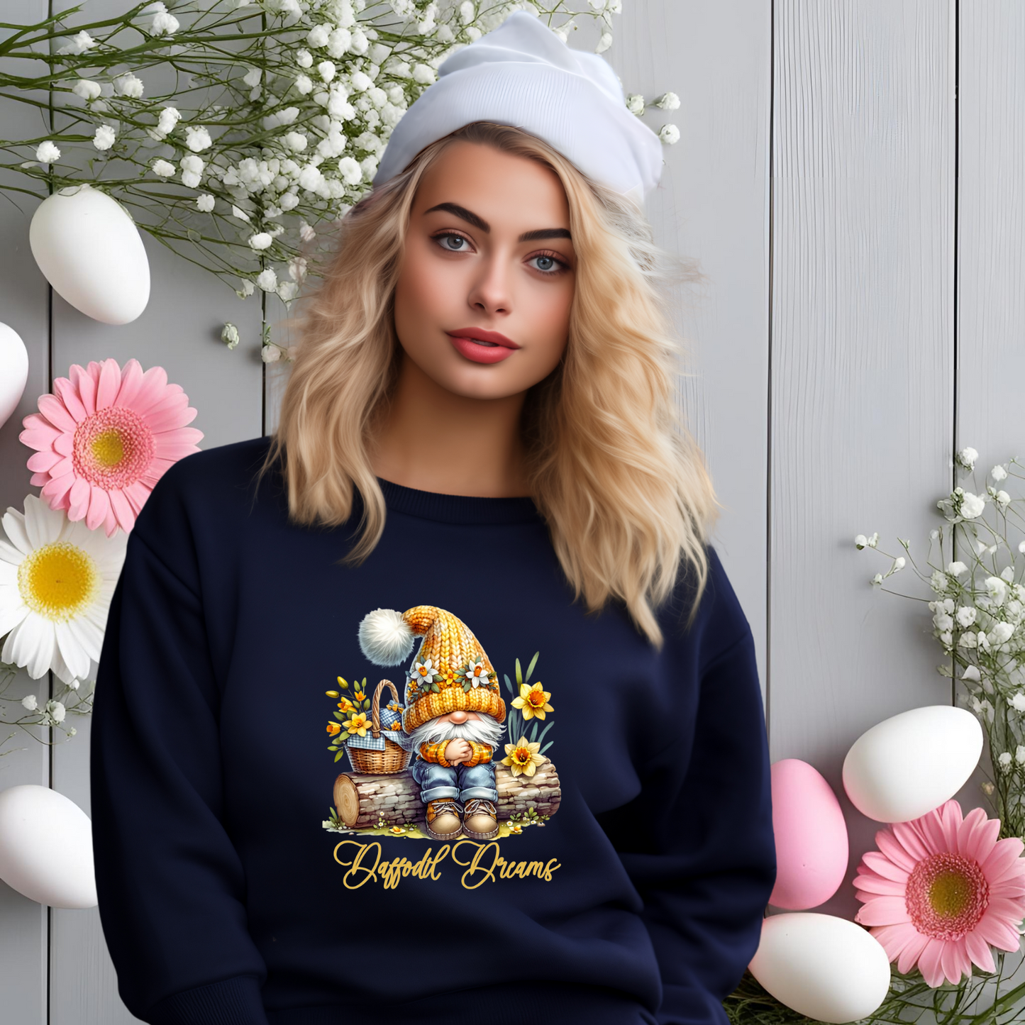 Daffodil Dreams Crewneck Sweatshirt