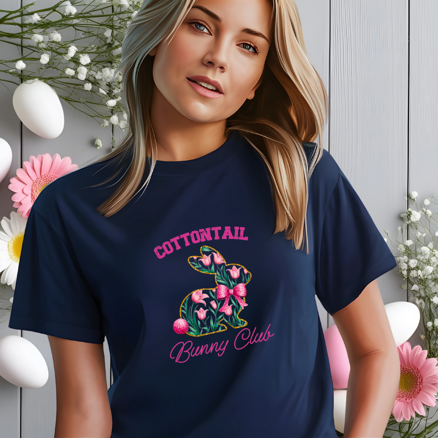 Cottontail Bunny Club T-Shirt