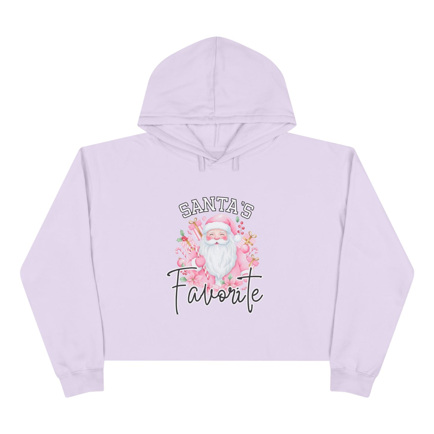 Santa’s Favorite Crop Hoodie