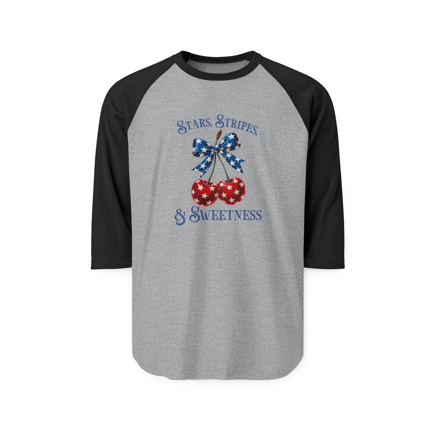 Stars Stripes And Sweetness Baseball Tee