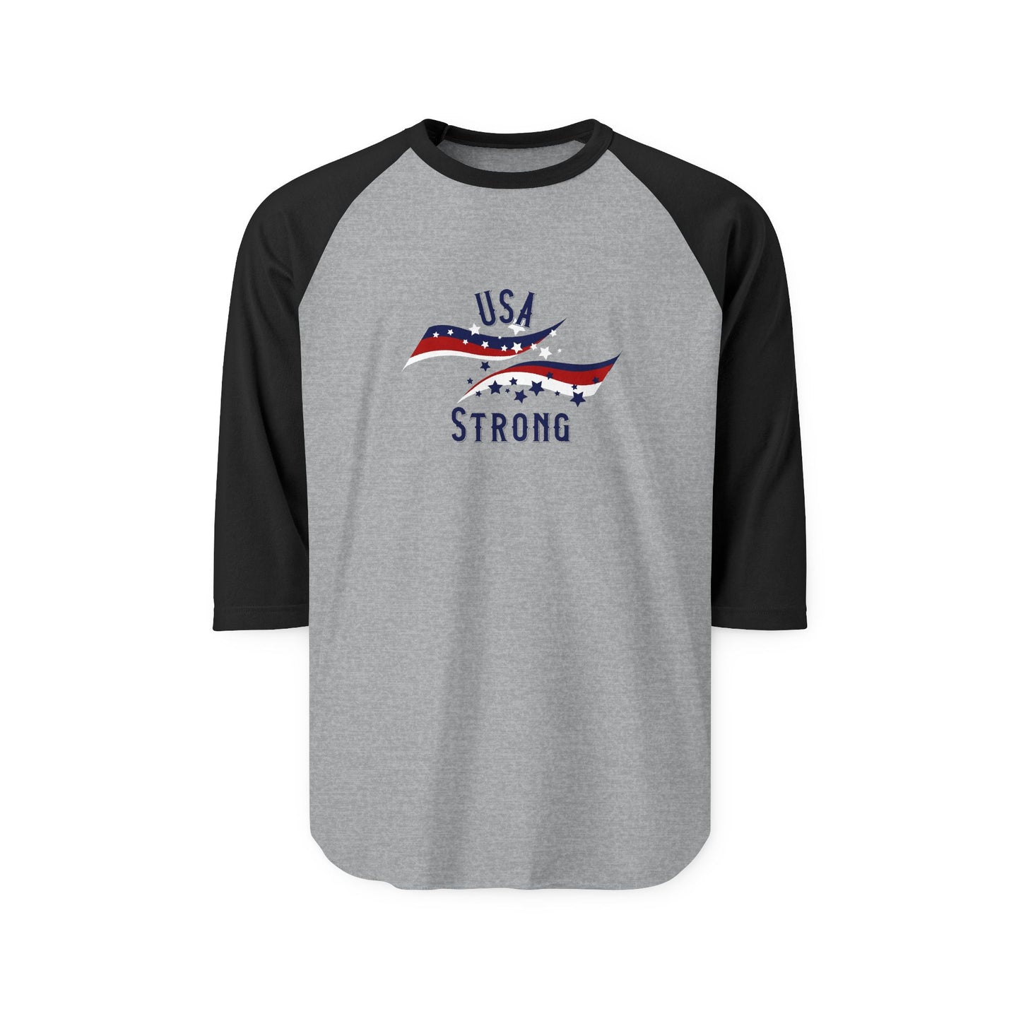 USA Strong Baseball Tee