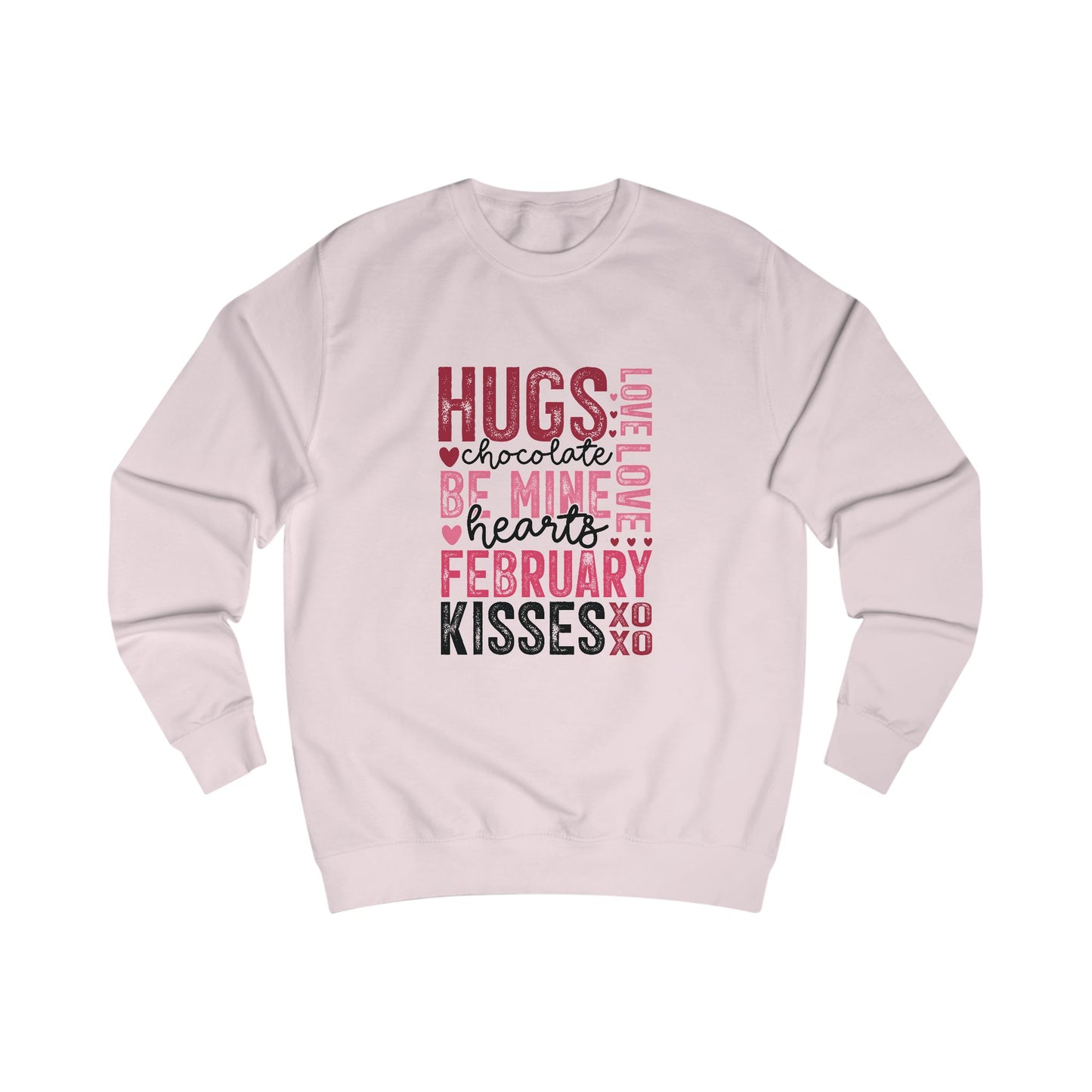 Valentine Typography Crewneck Sweatshirt