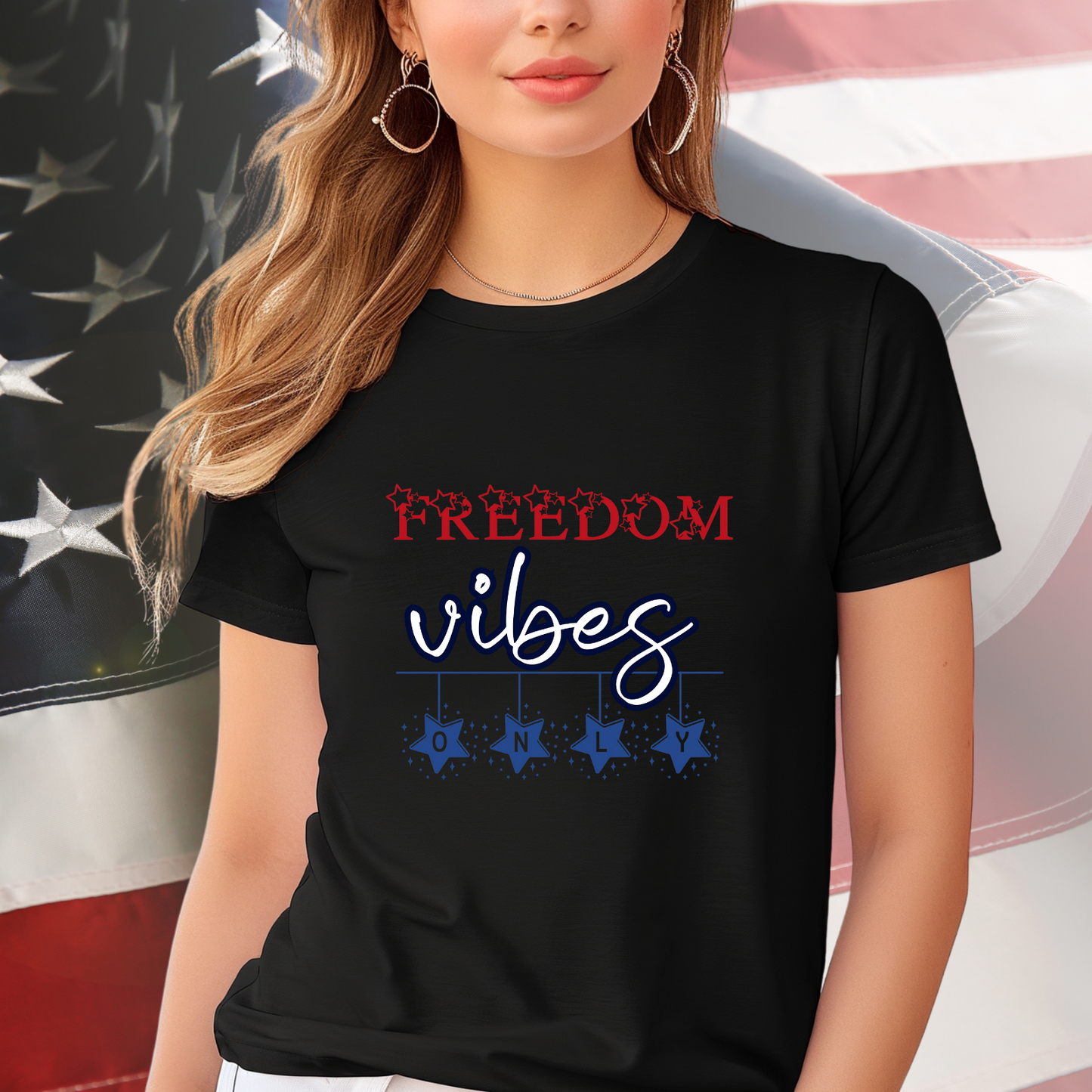 Freedom Vibes Only T-Shirt