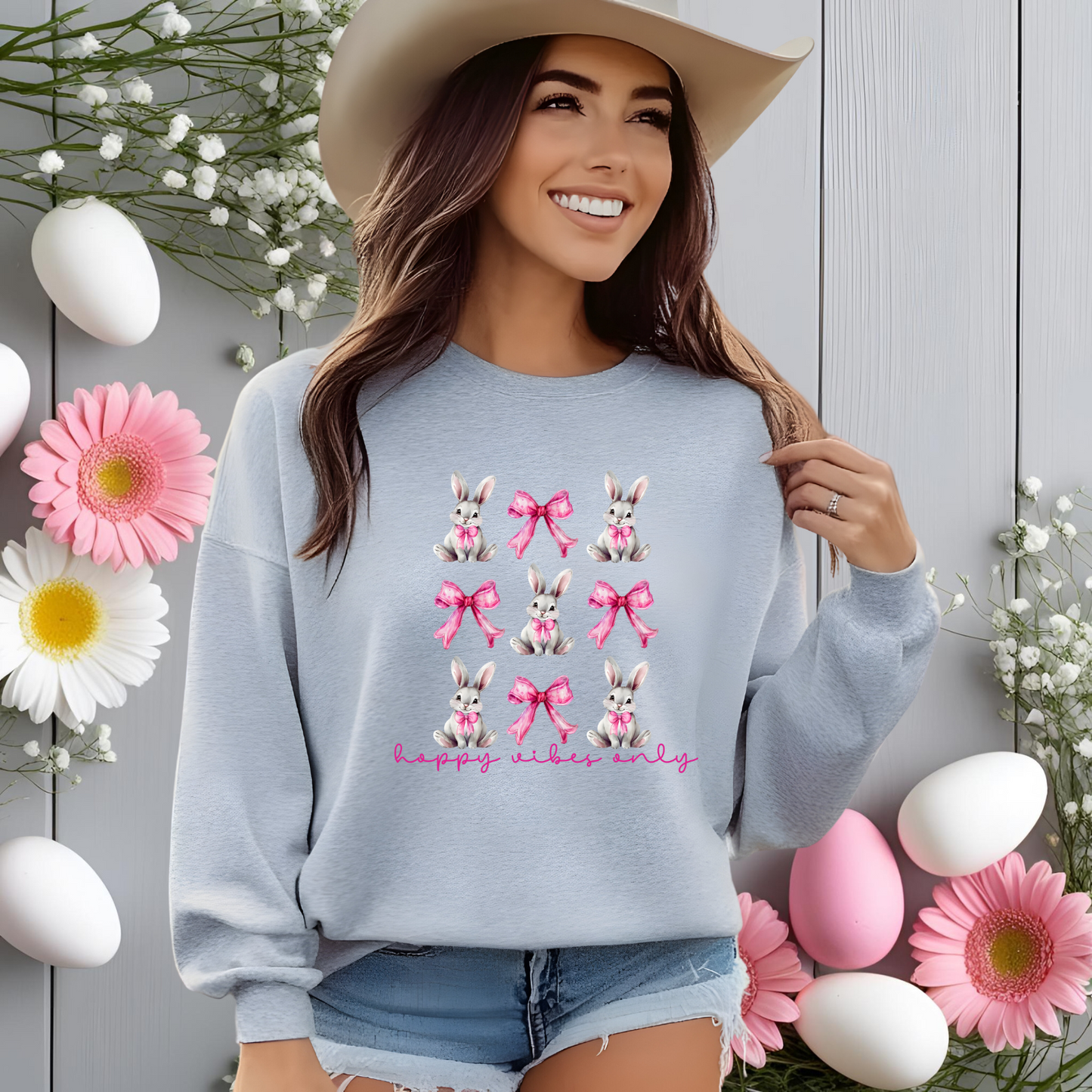 Hoppy Vibes Only Crewneck Sweatshirt