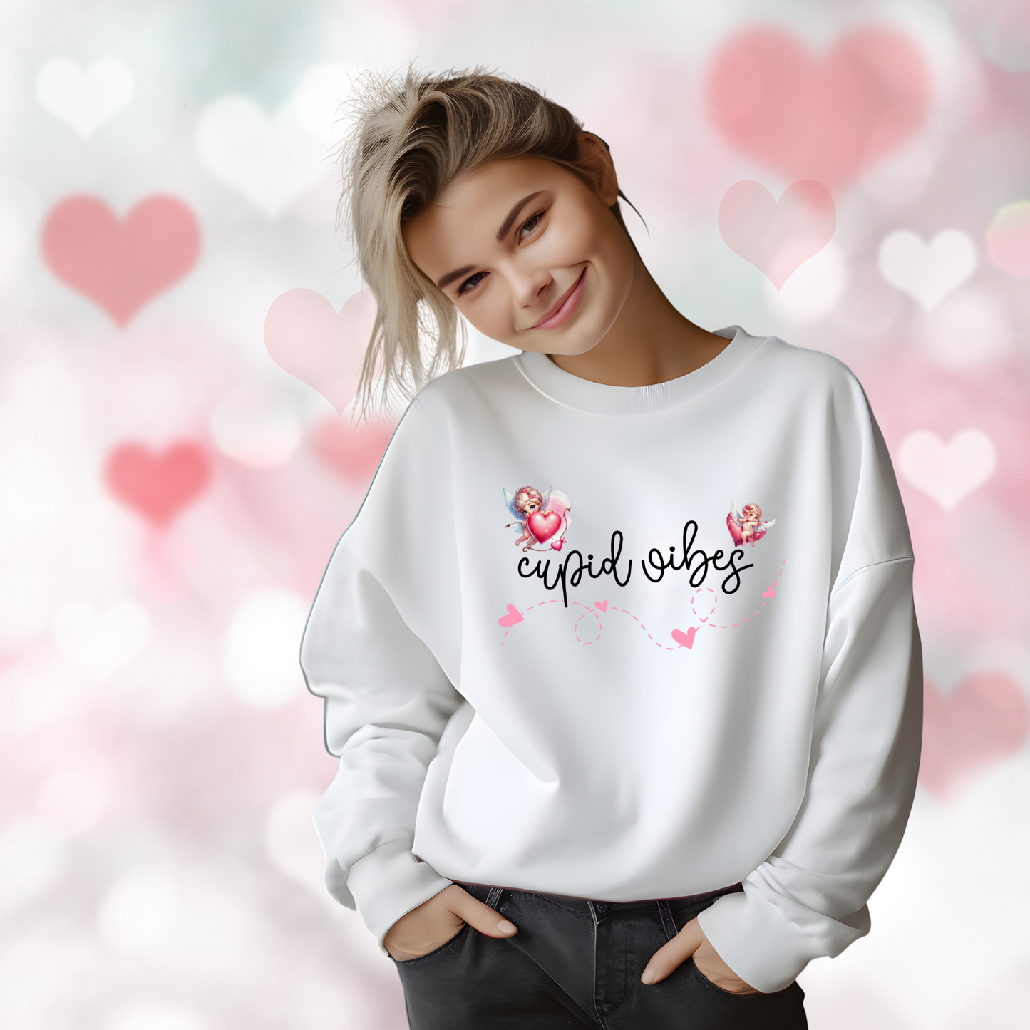 Cupid Vibes Crewneck Sweatshirt