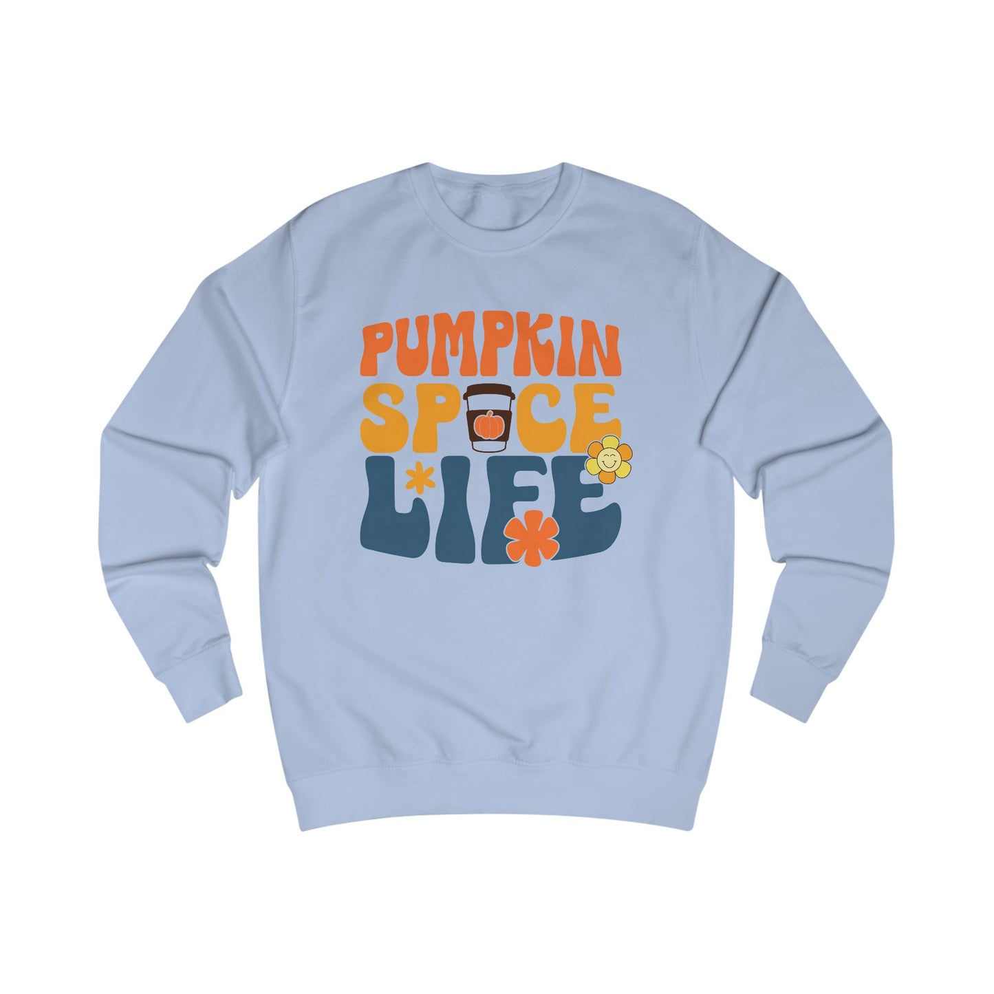 Retro Pumpkin Spice Life Crewneck Sweatshirt