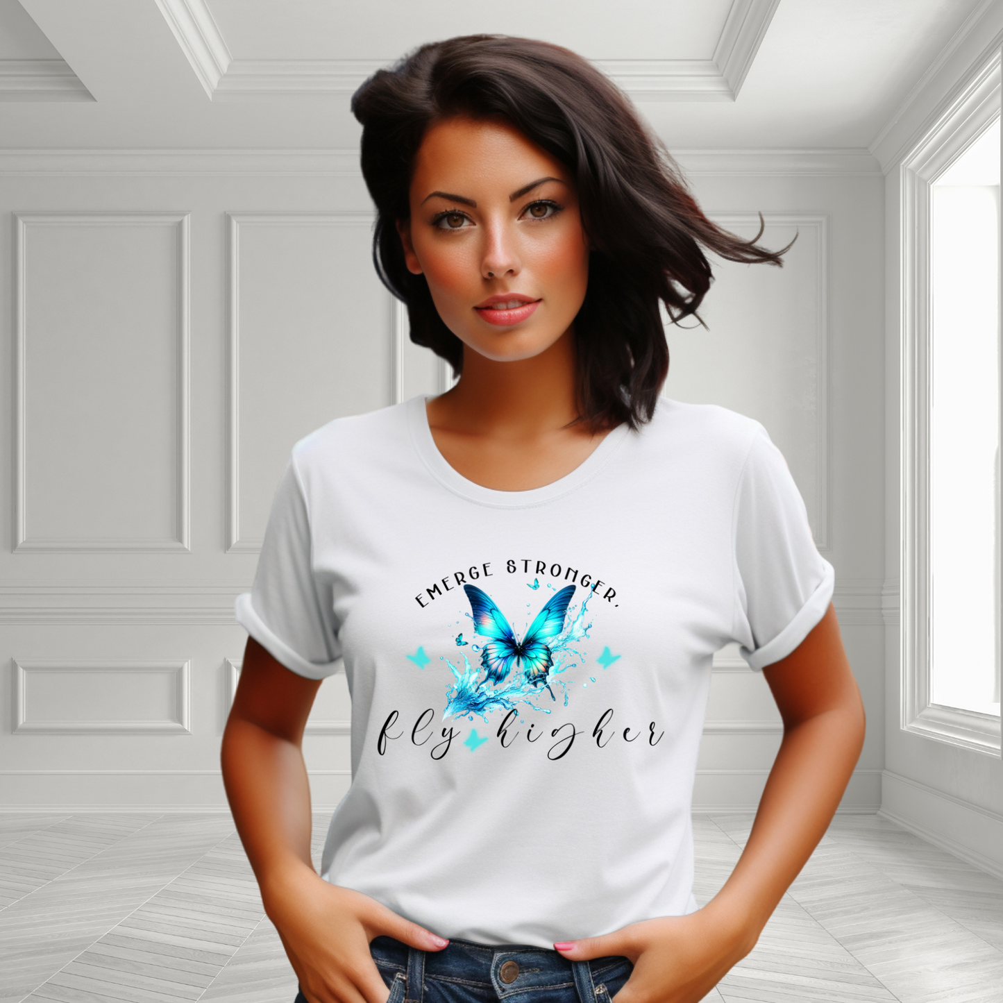 Emerge Stronger, Fly Higher T-Shirt