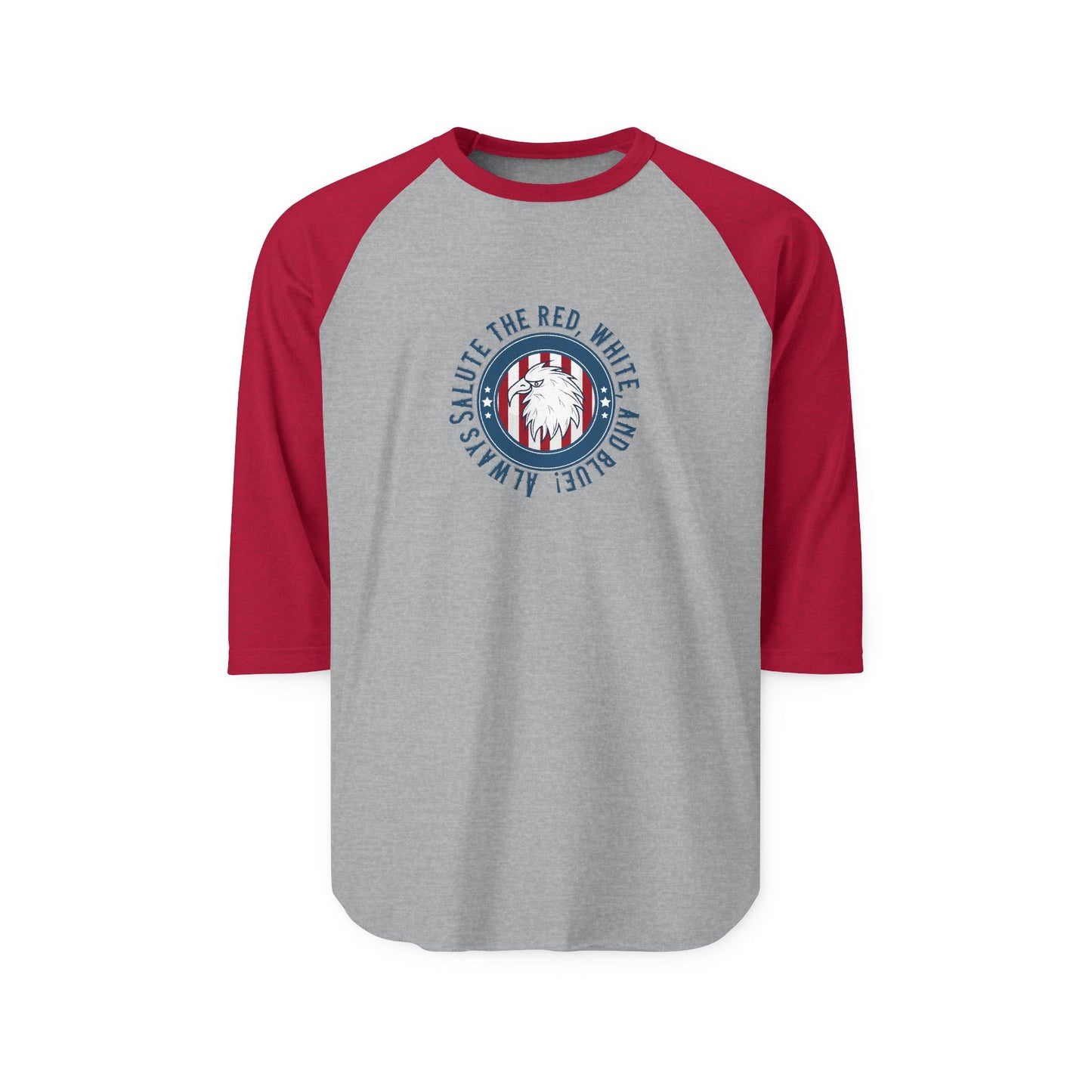Always Salute Baseball Tee