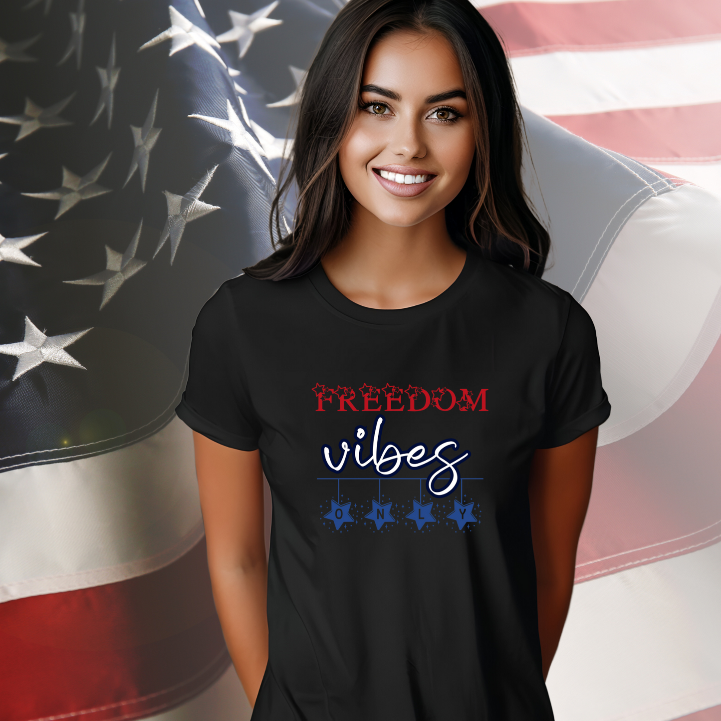 Freedom Vibes Only T-Shirt