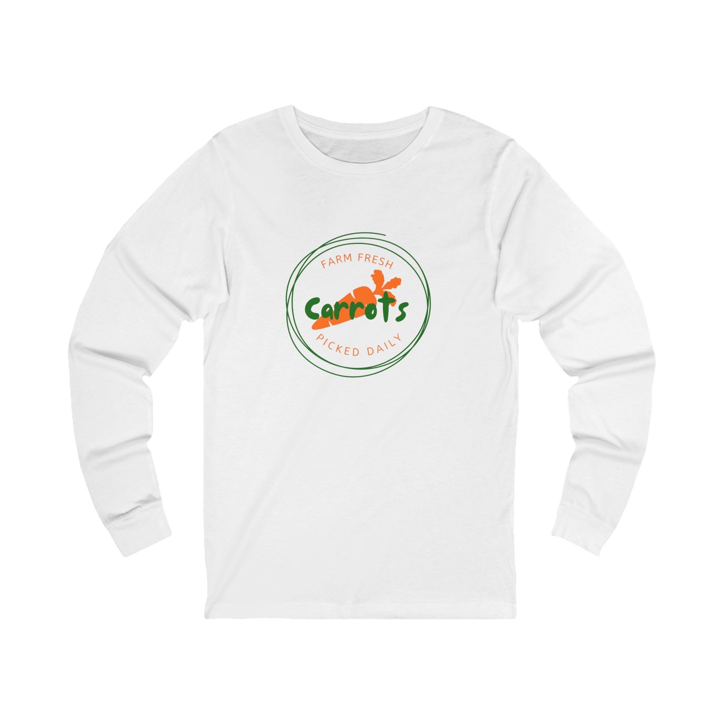 Fresh Carrots Long Sleeve Tee