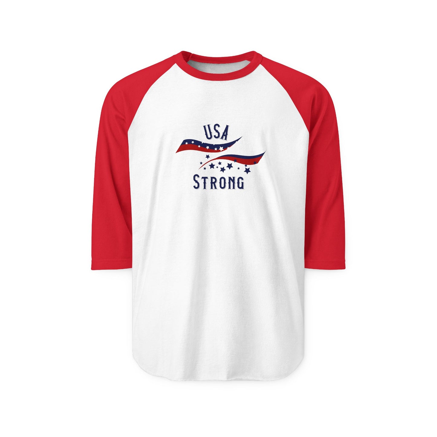 USA Strong Baseball Tee