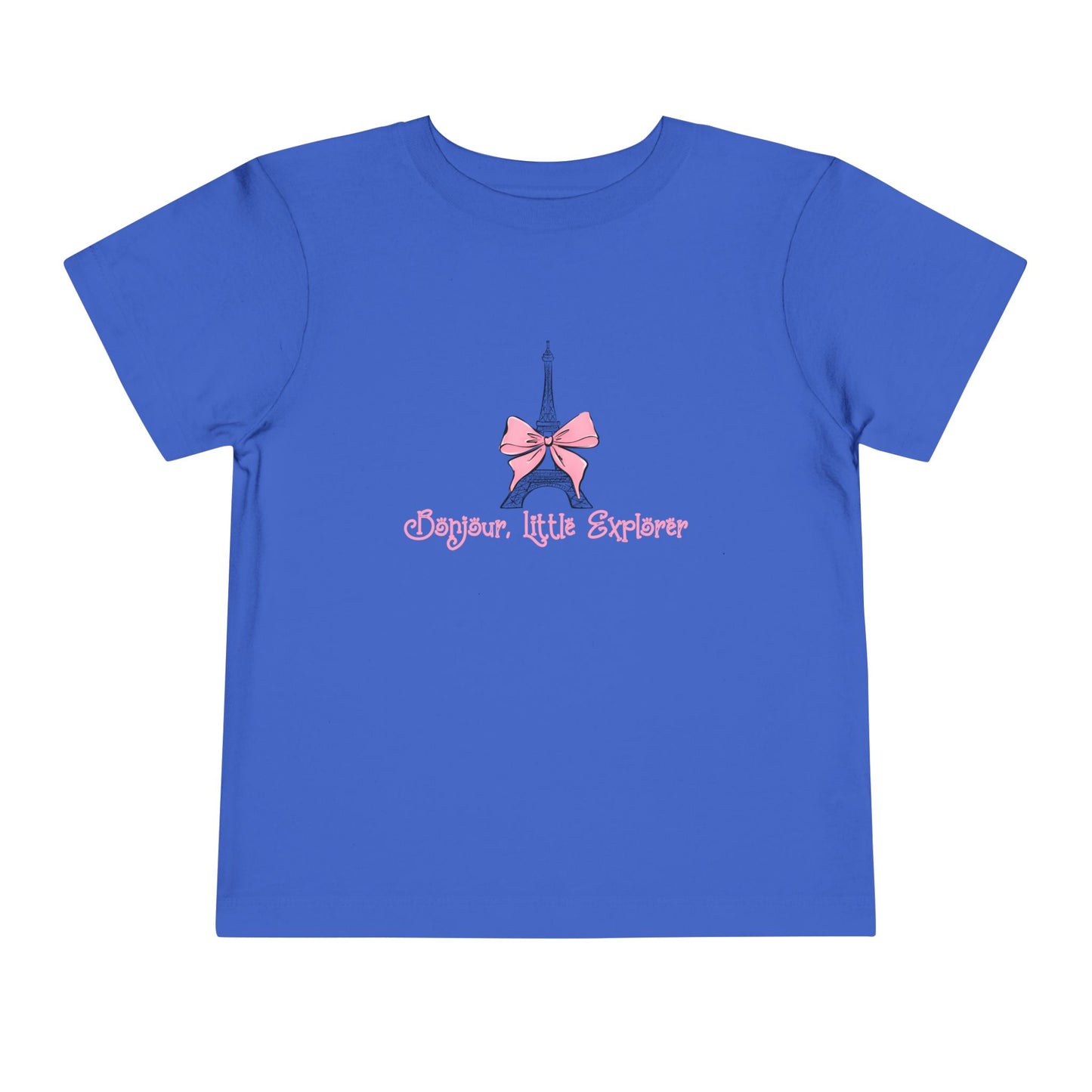Bonjour, Little Explorer Toddler T-Shirt