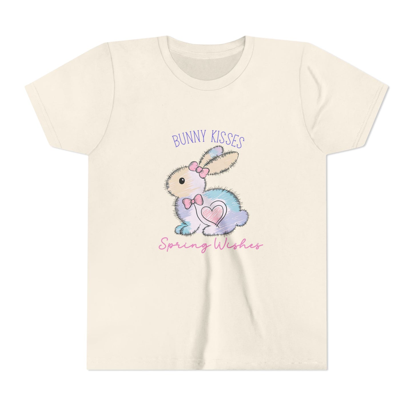 Bunny Kisses, Spring Wishes Kid's T-Shirt