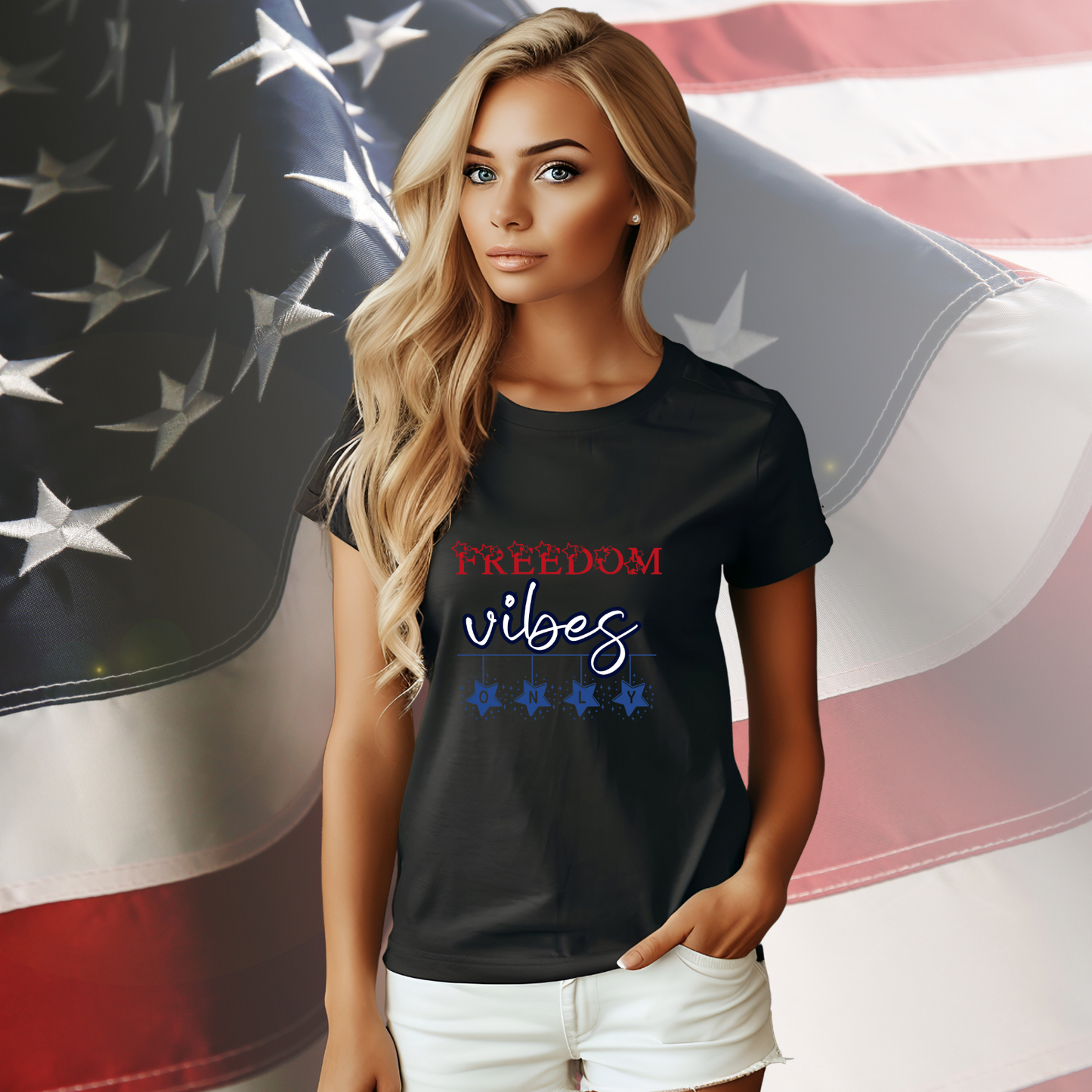 Freedom Vibes Only T-Shirt
