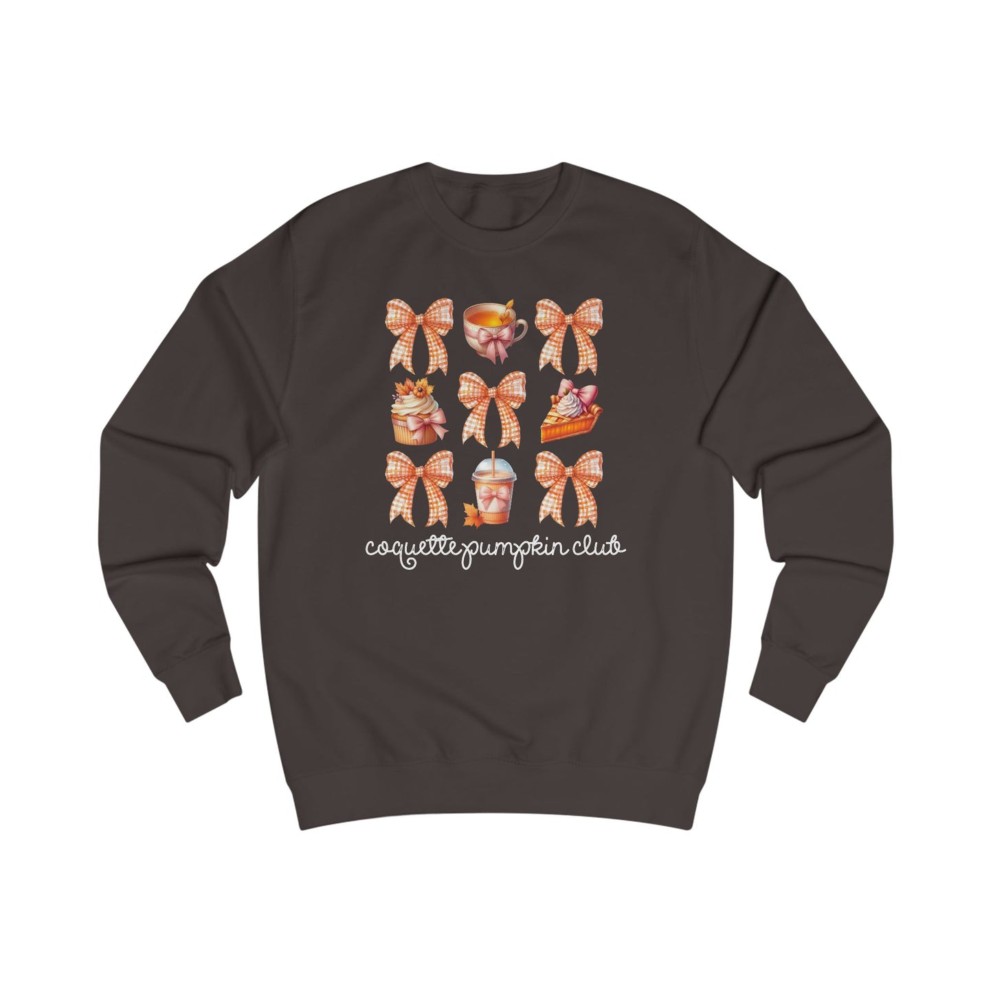 Coquette Pumpkin Club Crewneck Sweatshirt