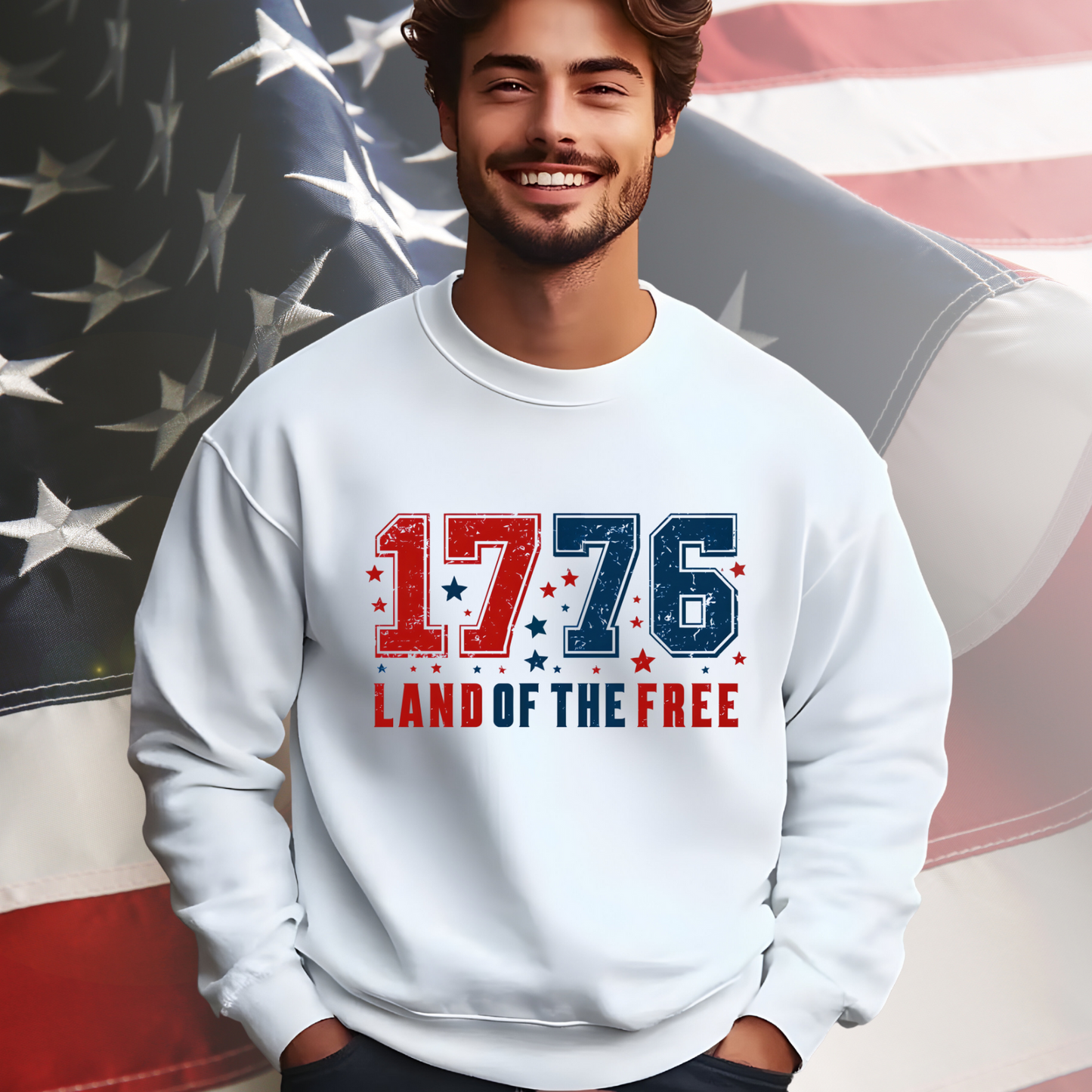 Land of the Free Crewneck Sweatshirt