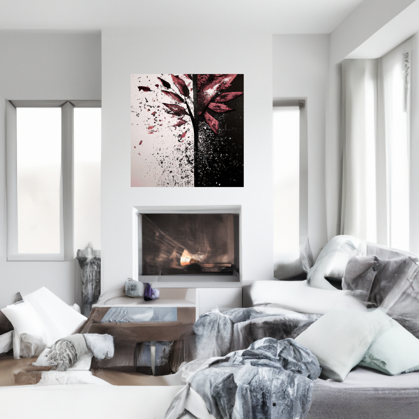 Strength~Abstract Tree Canvas