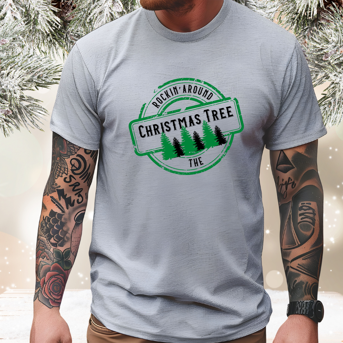 Rockin' Around The Christmas Tree T-shirt