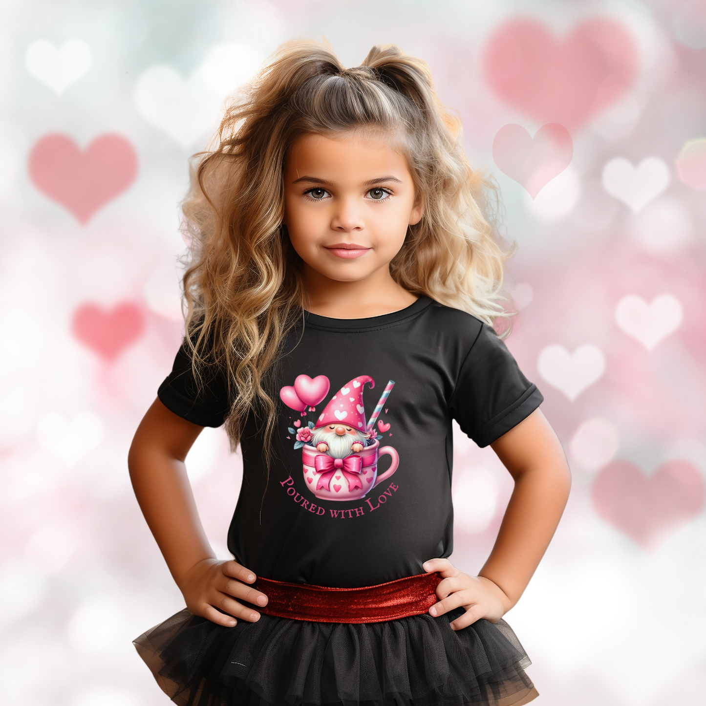 Poured With Love Kid’s T-Shirt