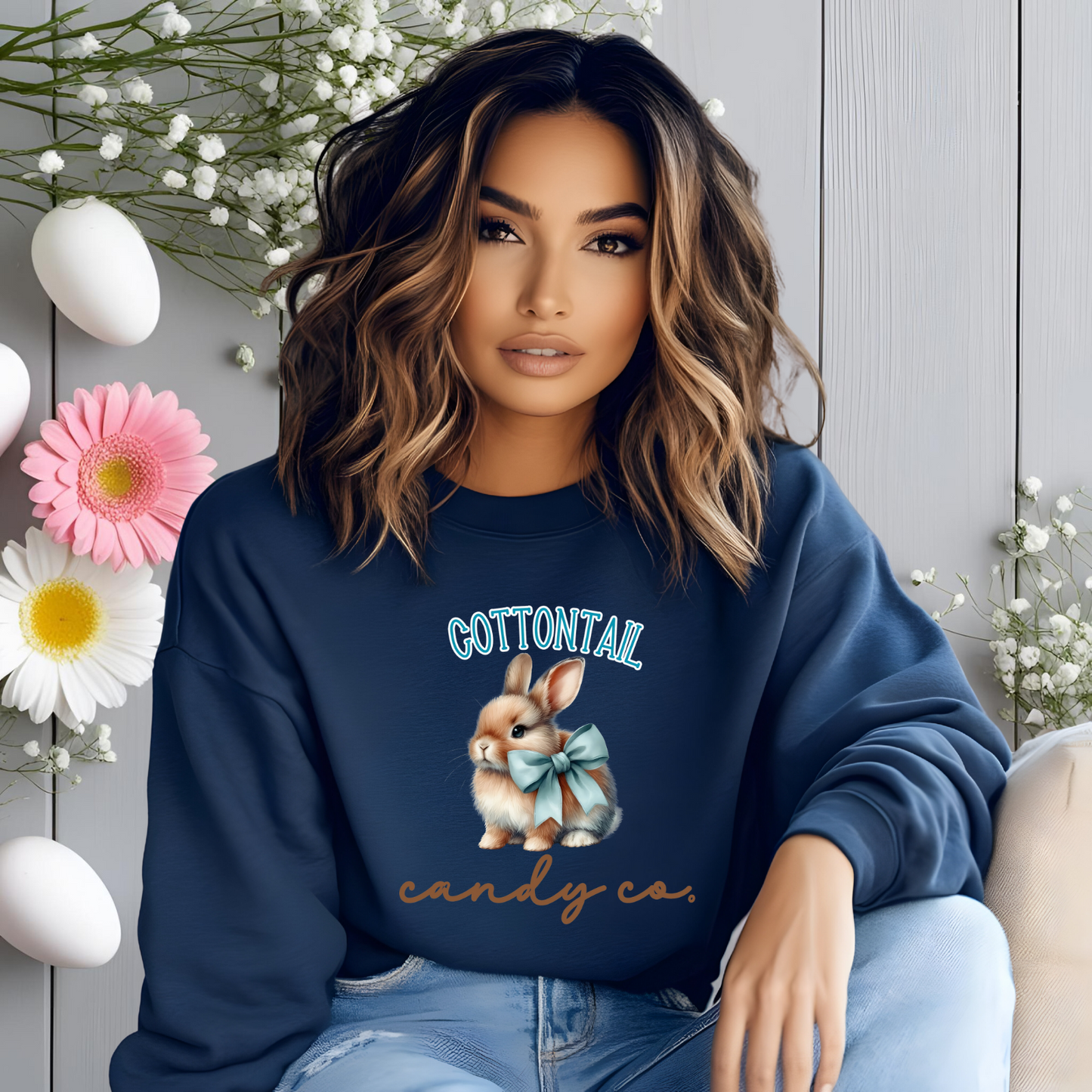 Cottontail Candy Co Crewneck Sweatshirt