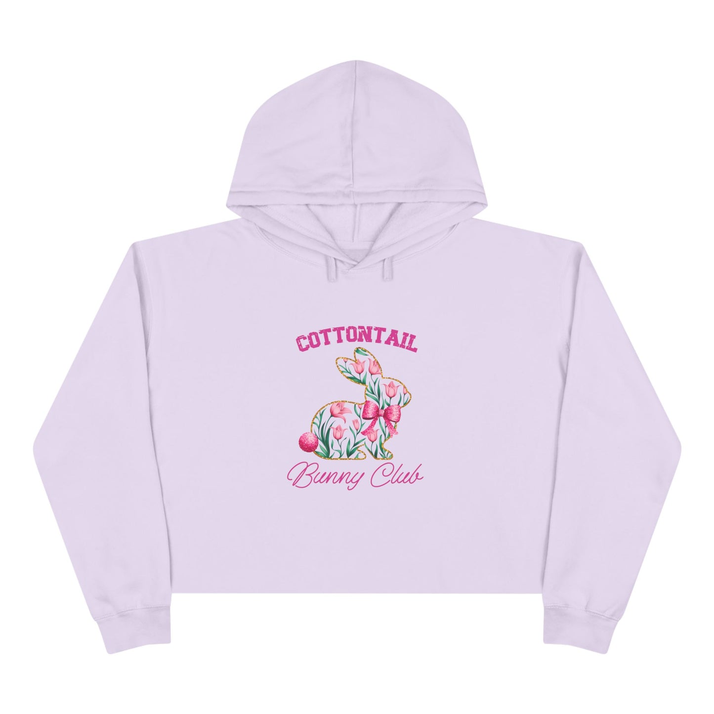 Cottontail Bunny Club Crop Hoodie