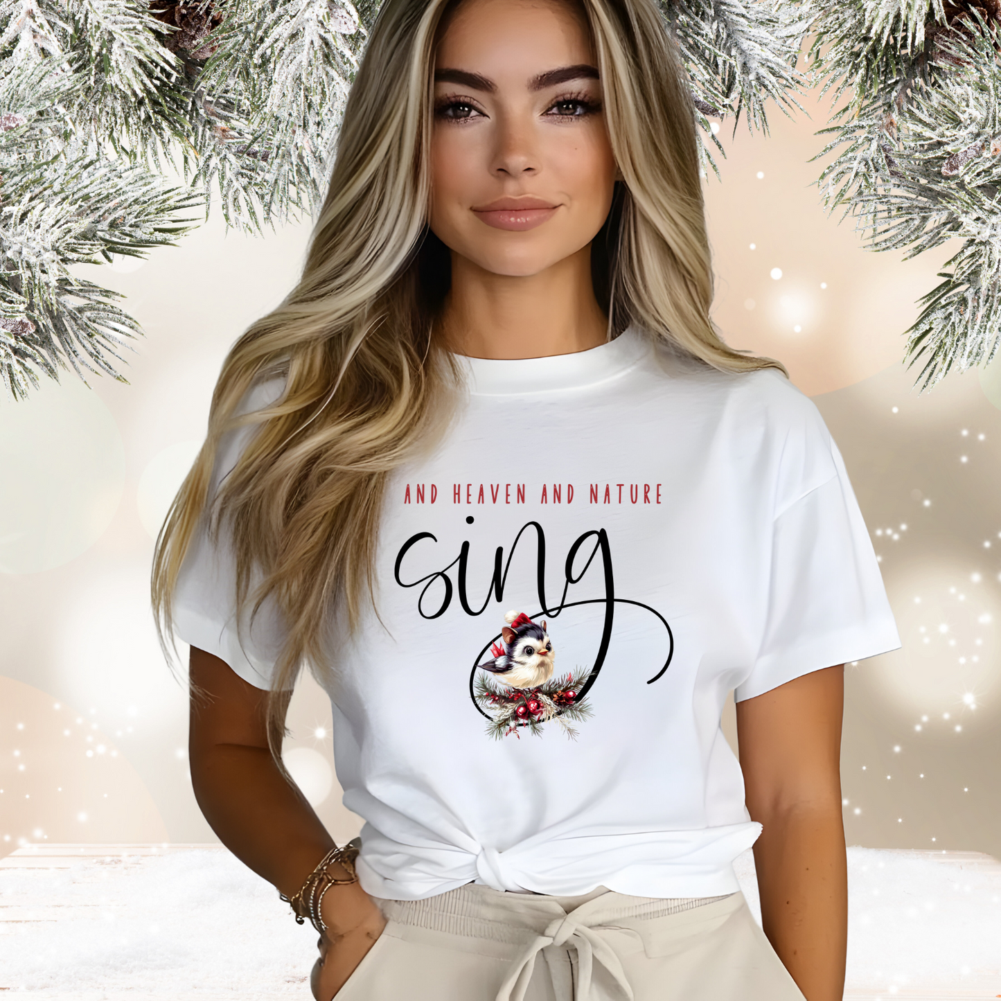 And Heaven And Nature Sing T-Shirt