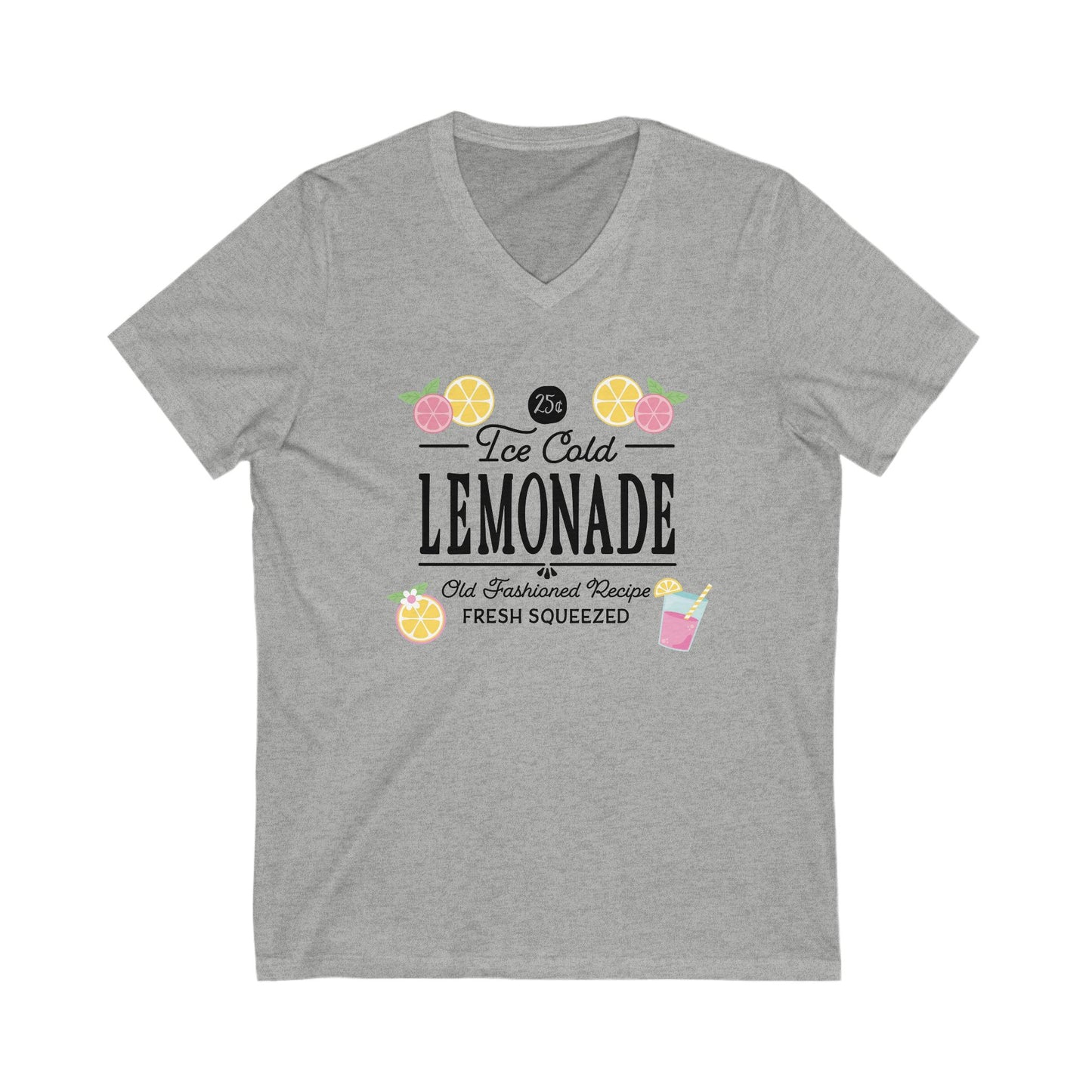 Ice Cold Lemonade V-Neck Tee