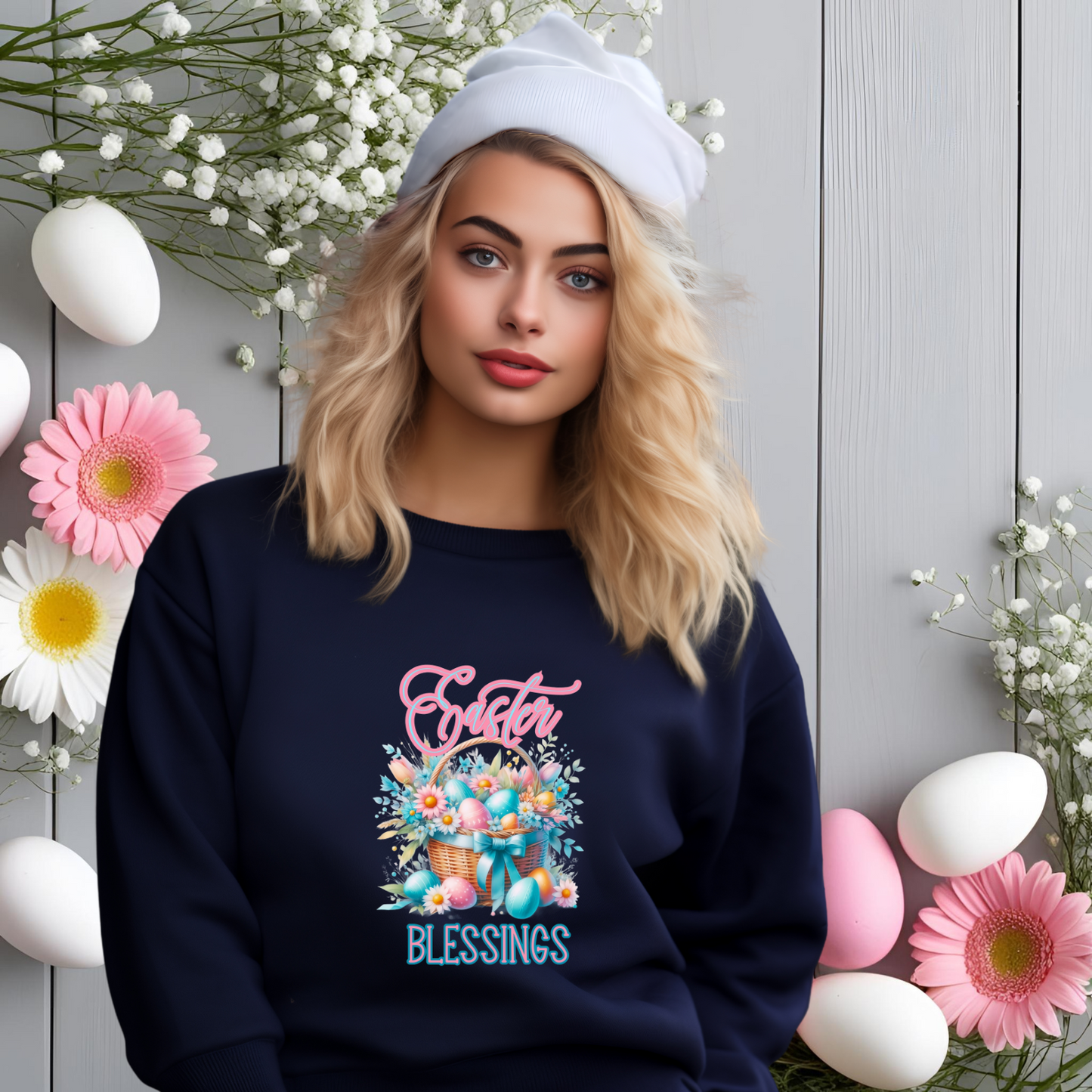 Easter Blessings Crewneck Sweatshirt