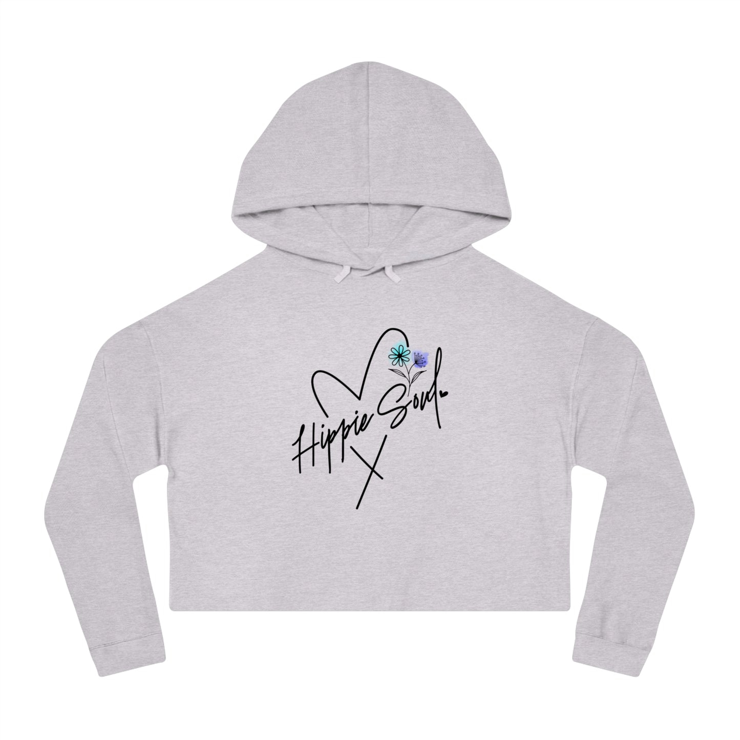 Hippie Soul Crop Hoodie
