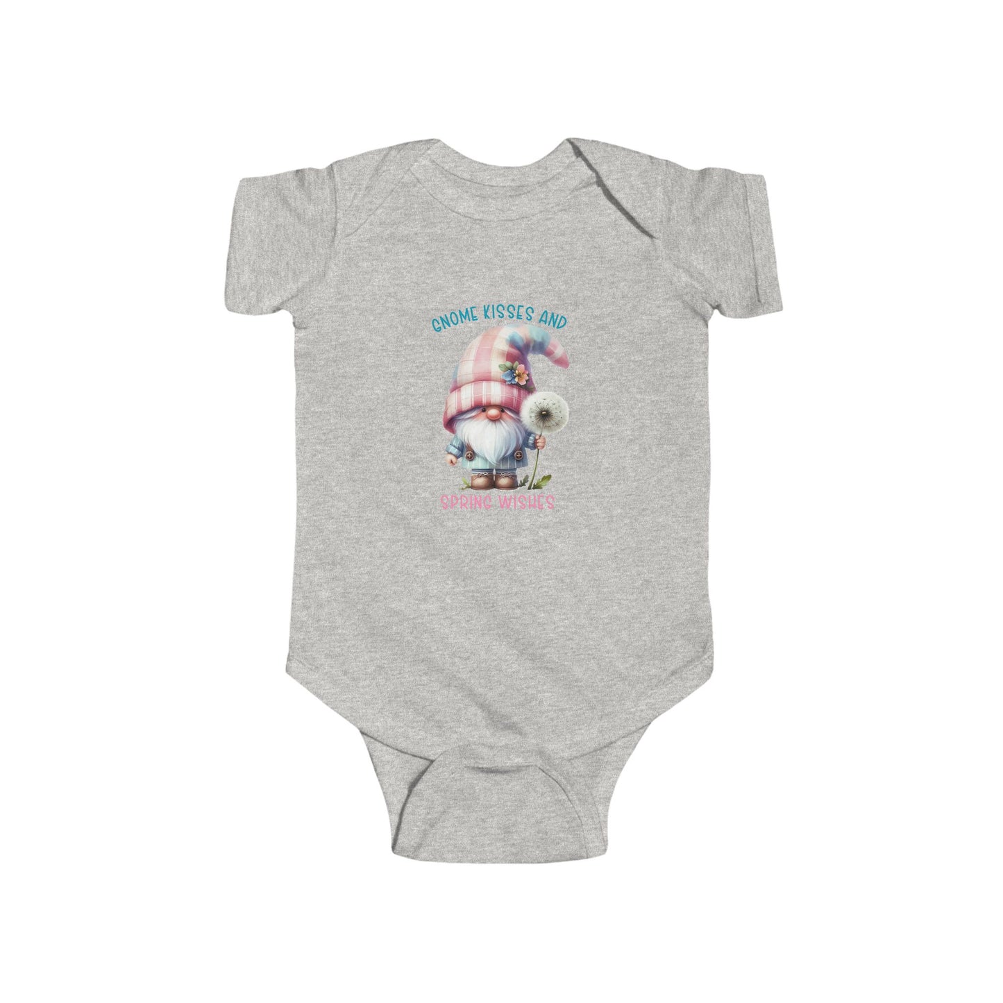 Gnome Kisses Infant Short Sleeve Onesie