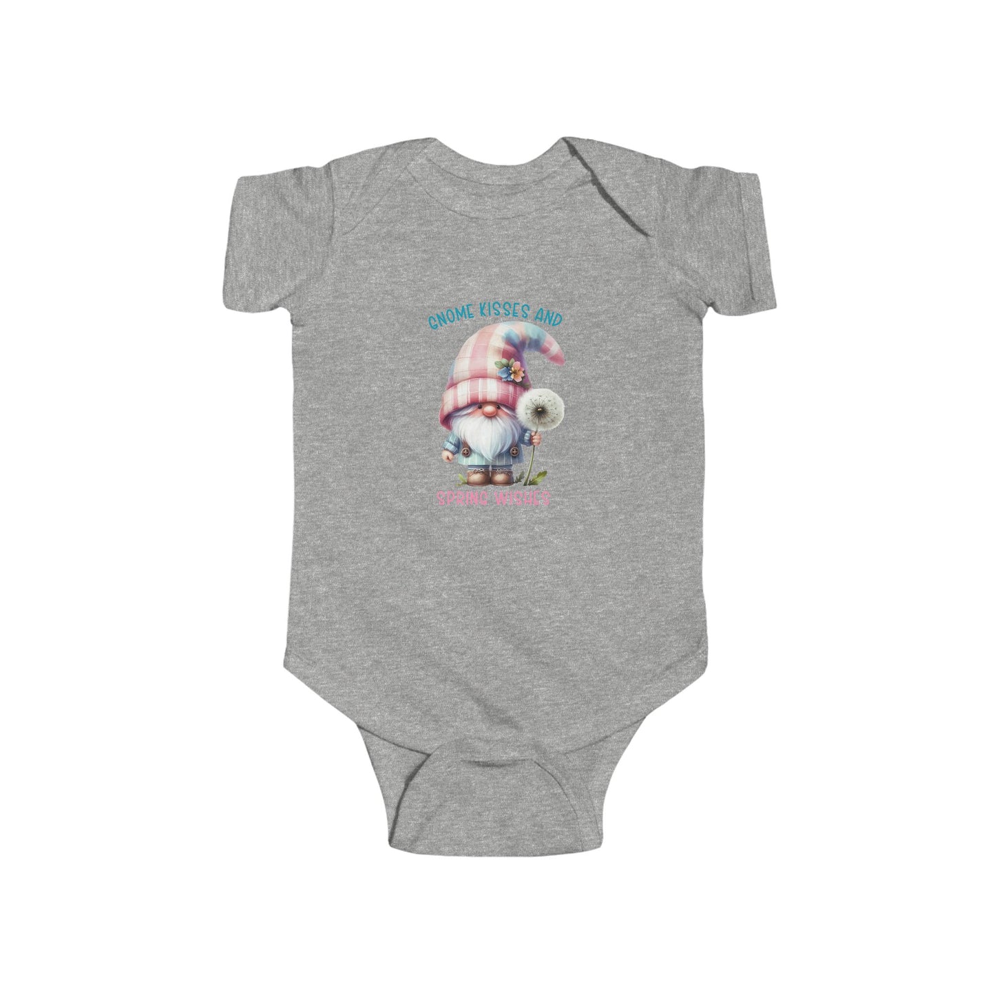 Gnome Kisses Infant Short Sleeve Onesie