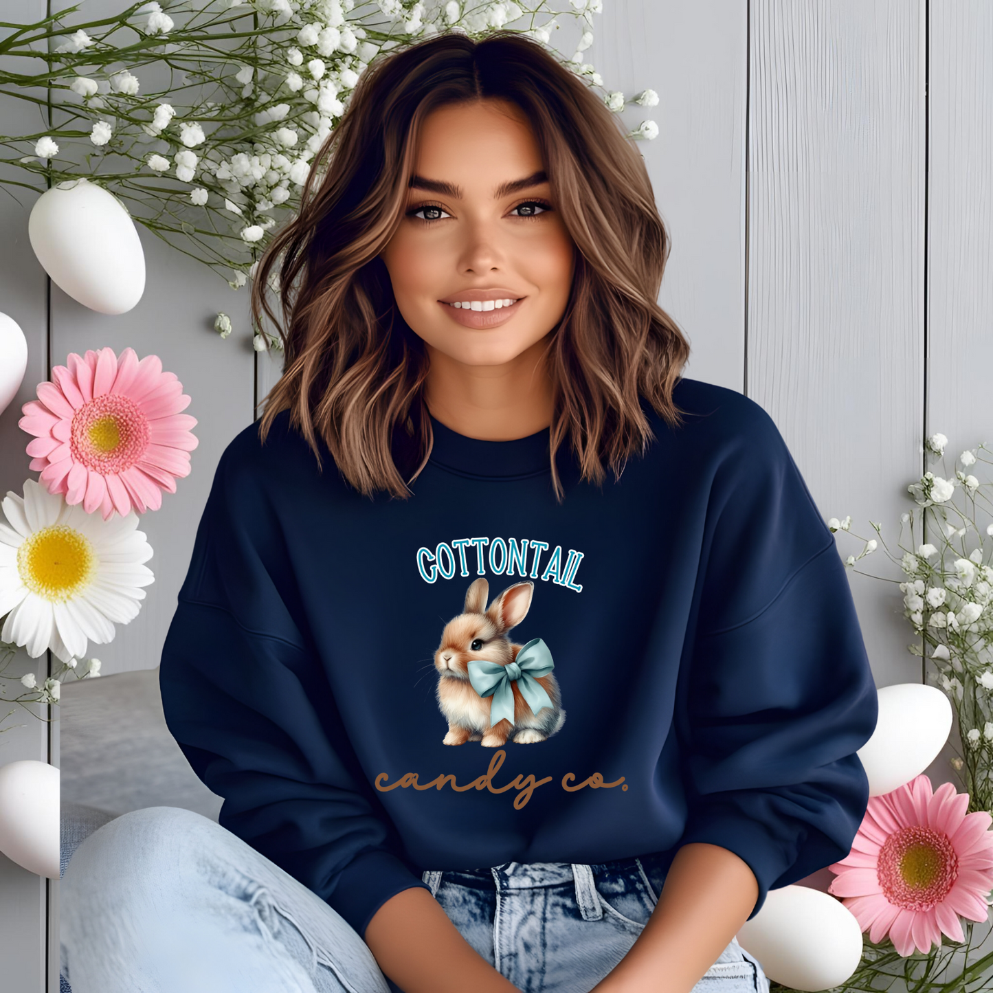 Cottontail Candy Co Crewneck Sweatshirt