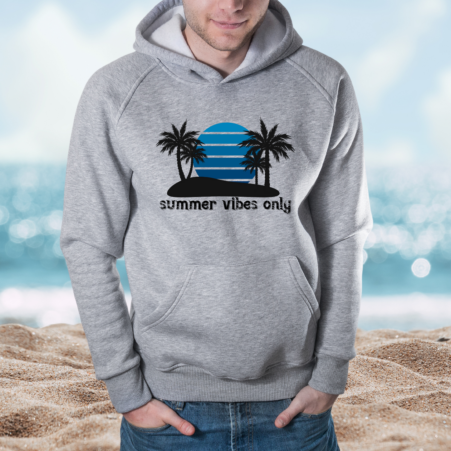 Summer Vibes Only Pullover Hoodie