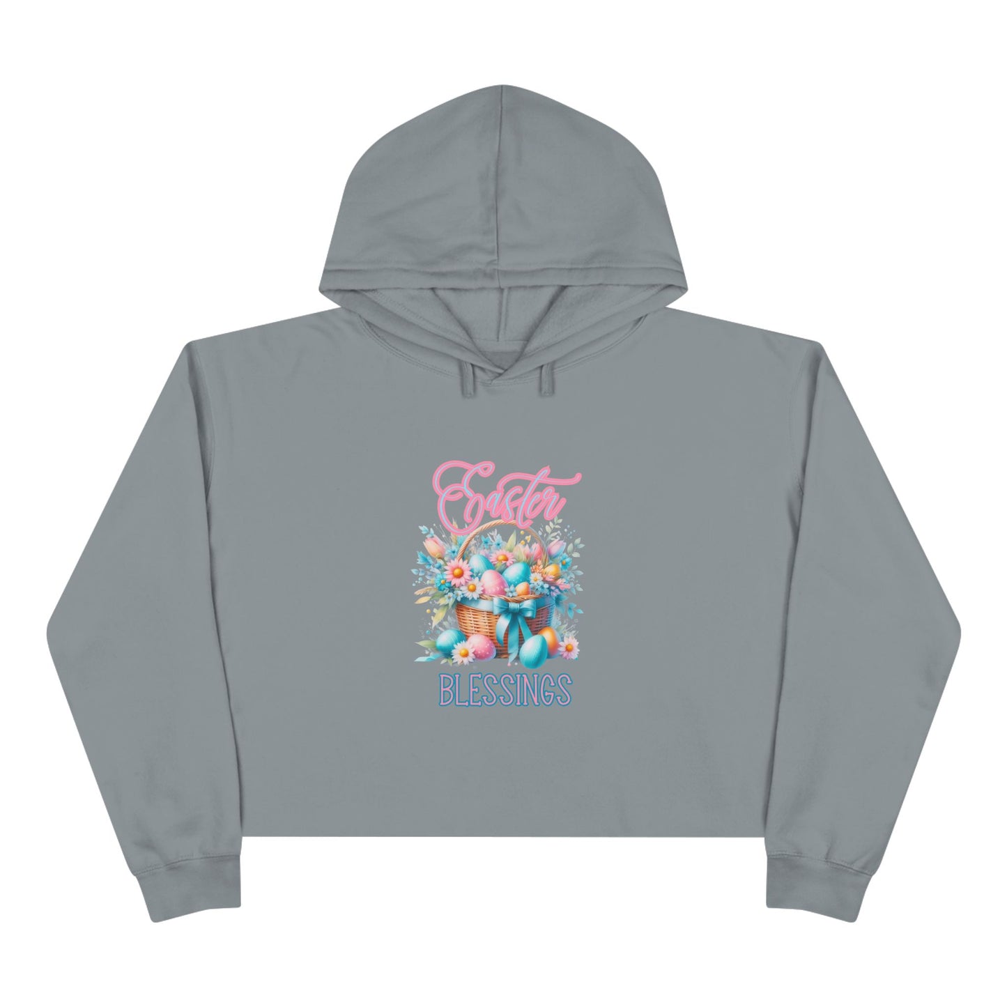 Easter Blessings Crop Hoodie