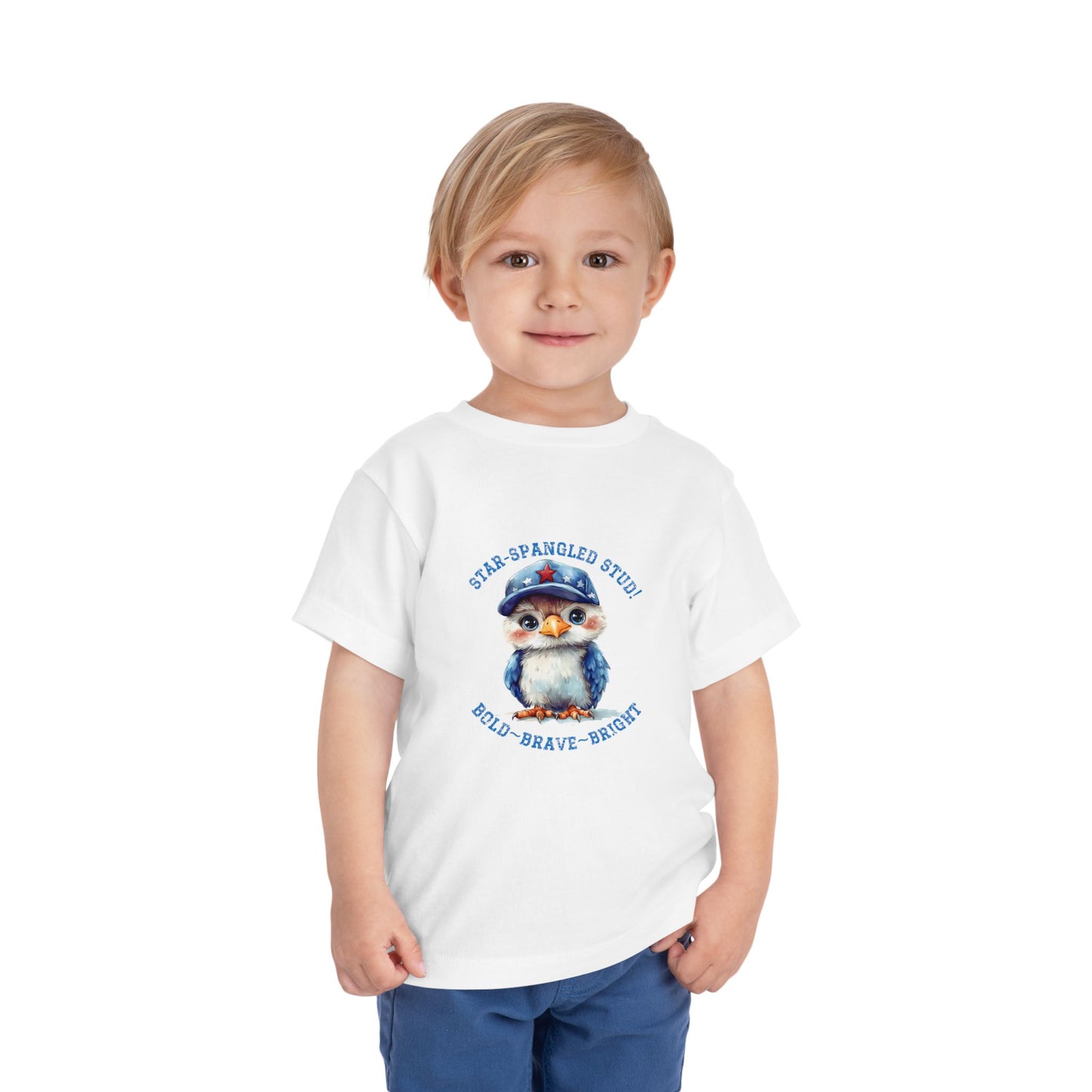 Star-Spangled Stud Toddler T-Shirt