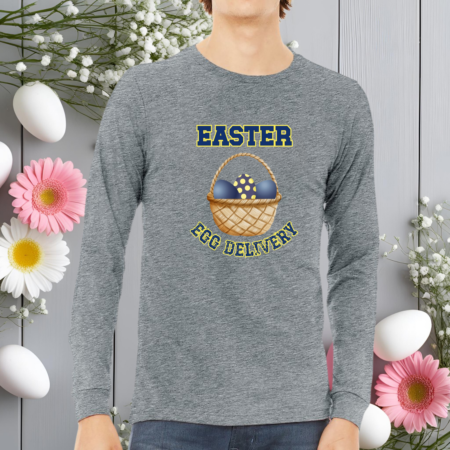 Easter Egg Delivery Long Sleeve Tee