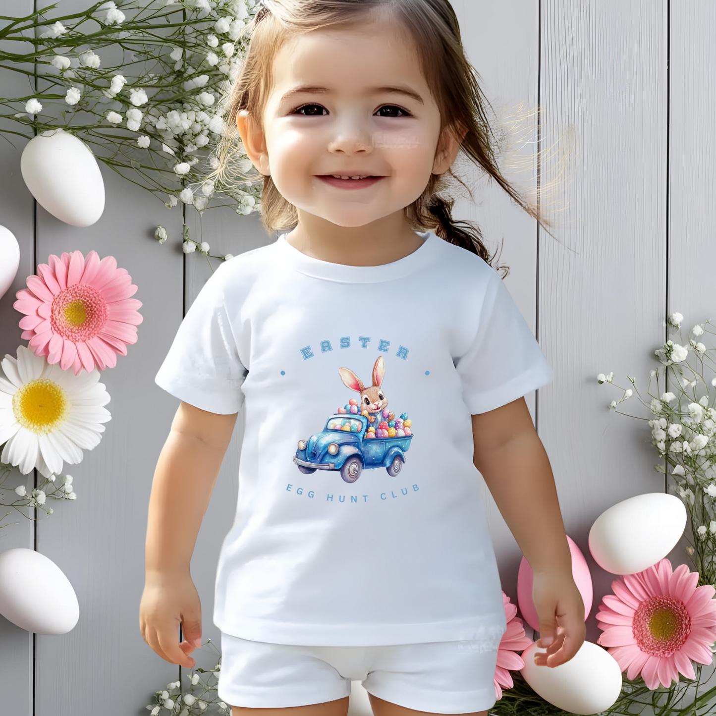 Easter Egg Hunt Club Toddler T-Shirt