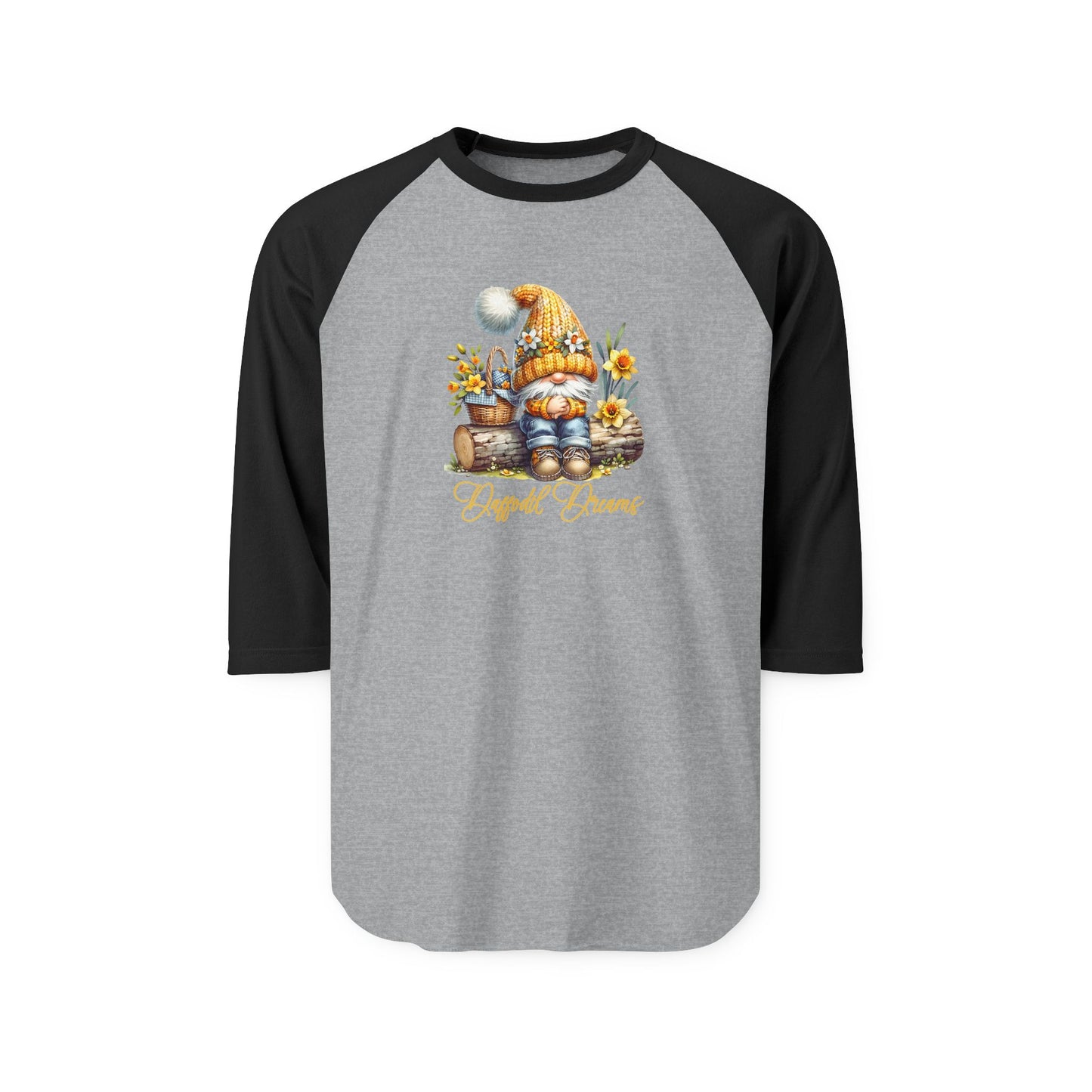 Daffodil Dreams Baseball Tee