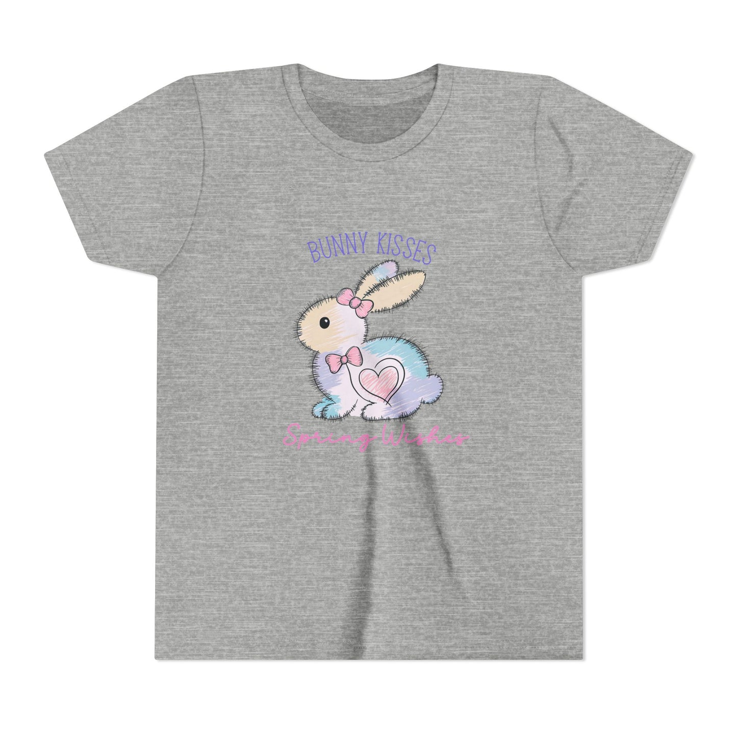 Bunny Kisses, Spring Wishes Kid's T-Shirt